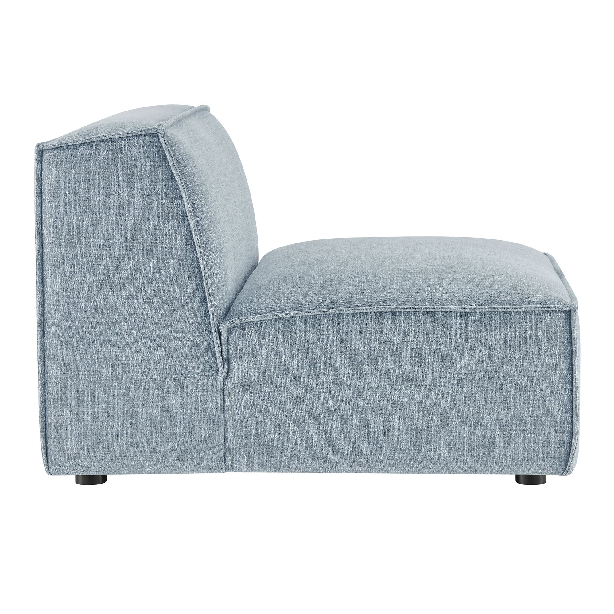 Restore Performance Fabric Upholstered Armless Modular Chair by Modway - Image 42