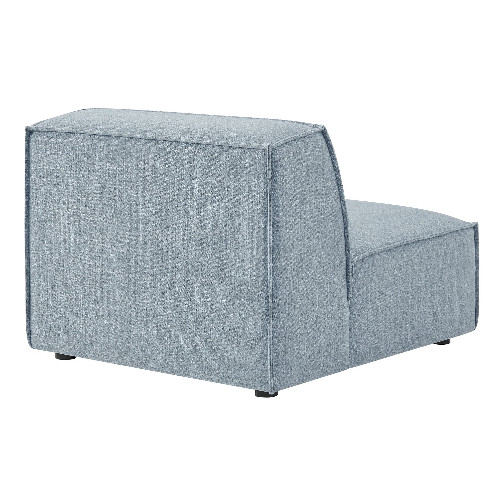 Restore Performance Fabric Upholstered Armless Modular Chair by Modway - Image 43