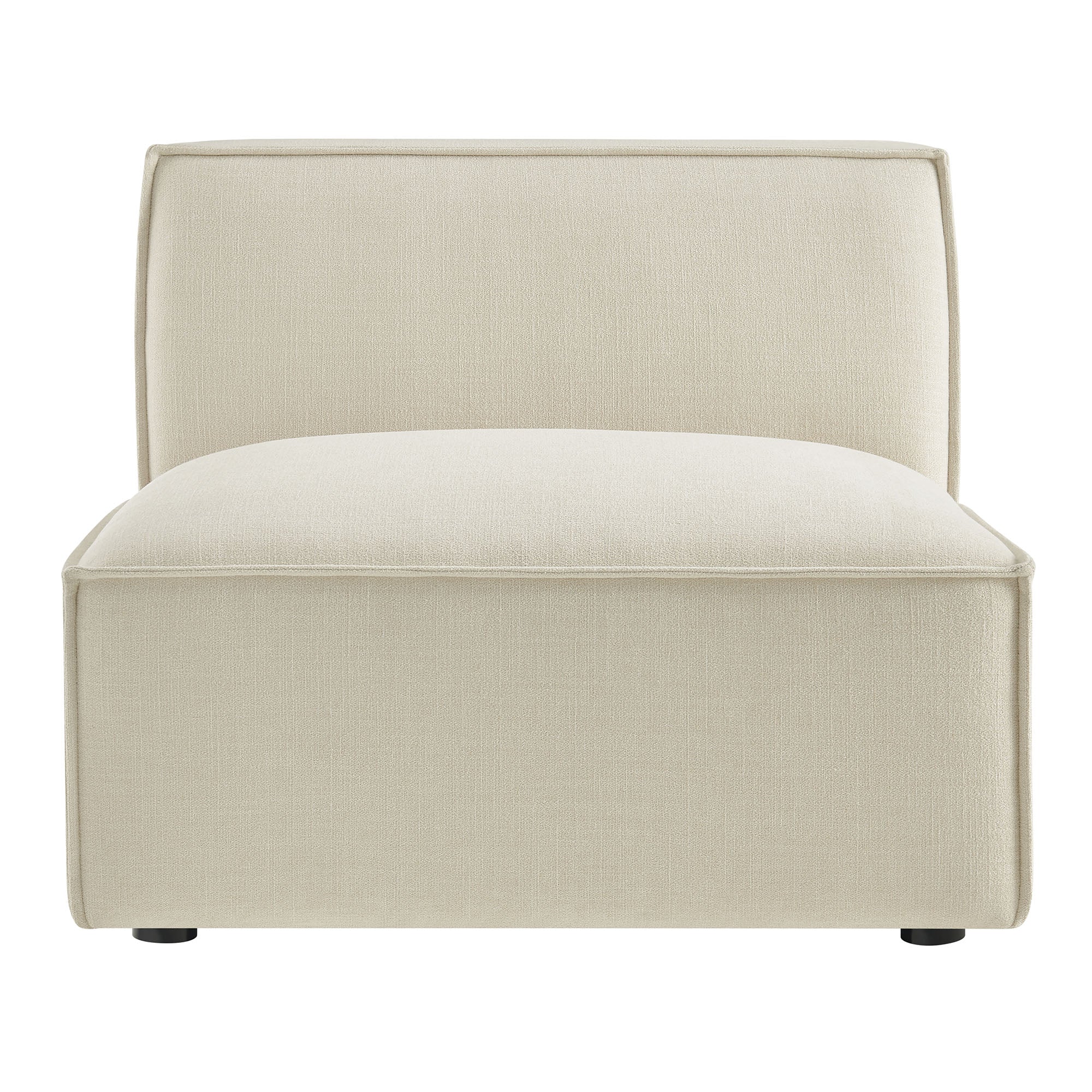 Restore Performance Fabric Upholstered Armless Modular Chair by Modway - Image 5