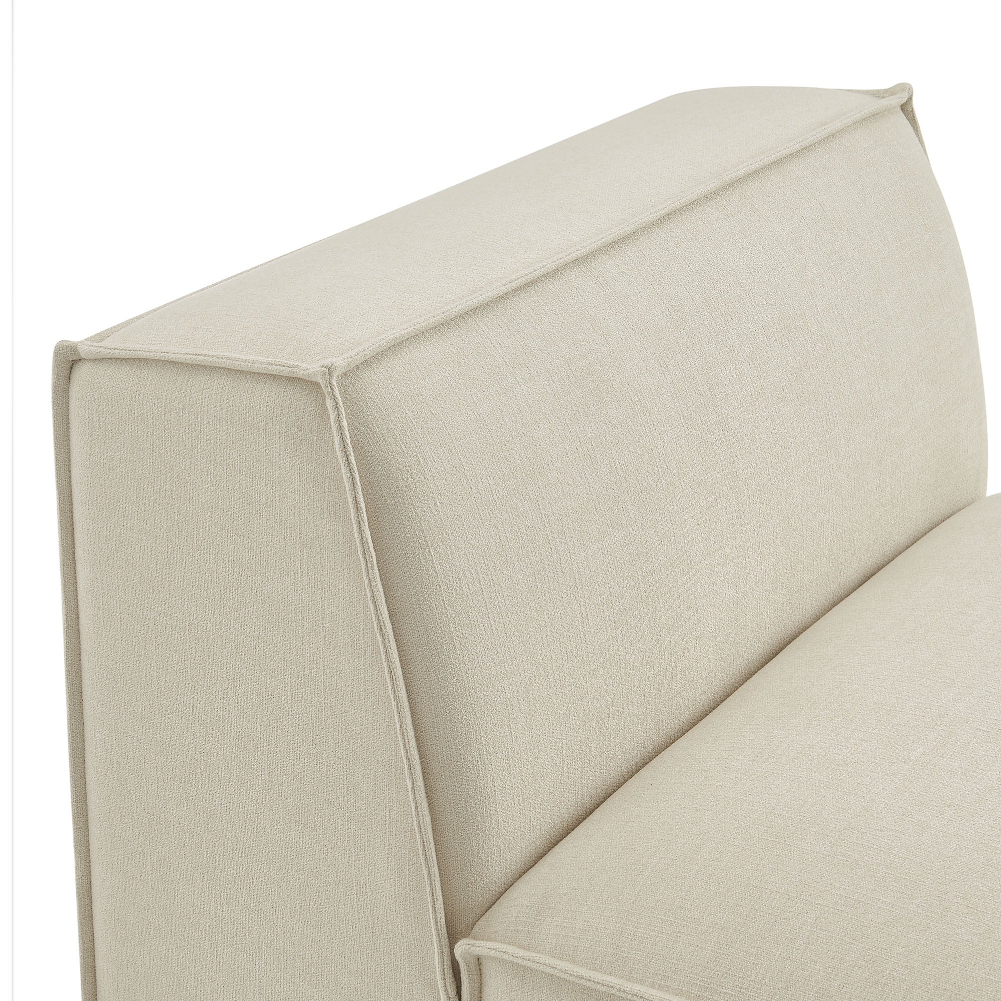 Restore Performance Fabric Upholstered Armless Modular Chair by Modway - Image 6