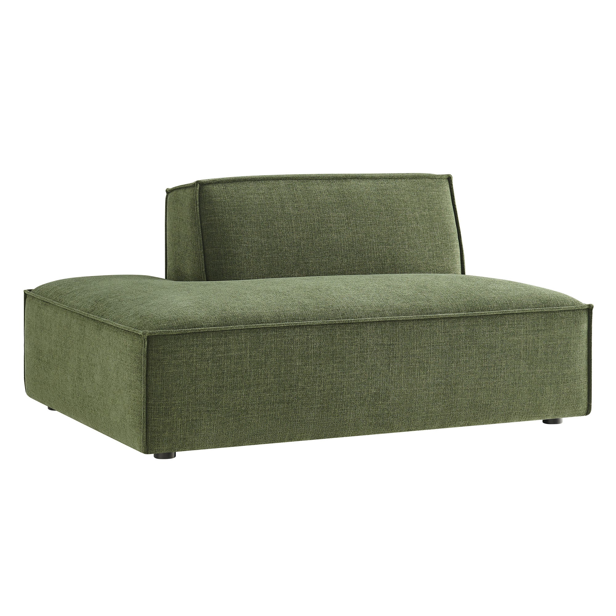 Restore Performance Fabric Upholstered Left-Facing Armless Modular Chaise by Modway - Image 11