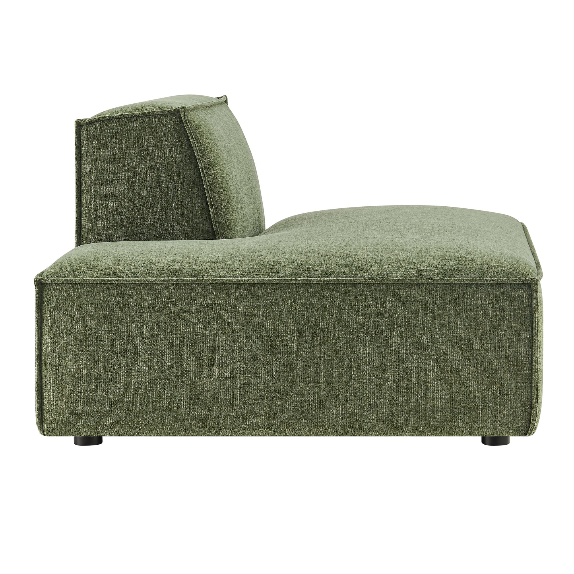 Restore Performance Fabric Upholstered Left-Facing Armless Modular Chaise by Modway - Image 12