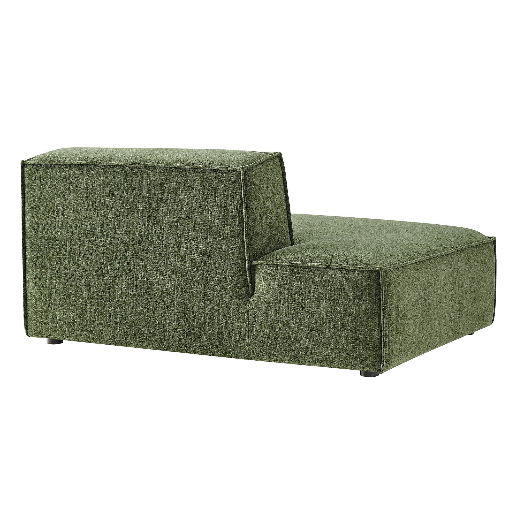 Restore Performance Fabric Upholstered Left-Facing Armless Modular Chaise by Modway - Image 13