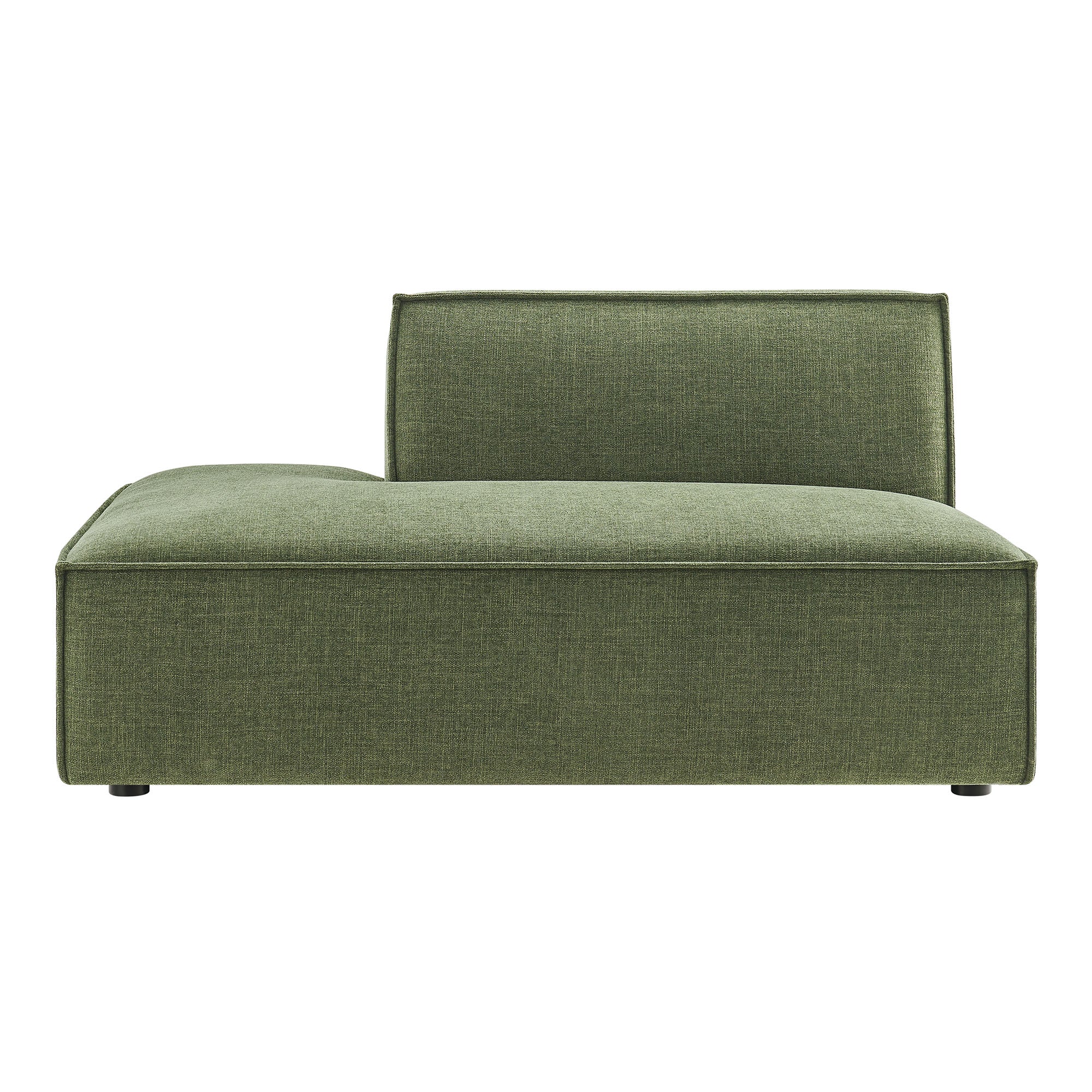 Restore Performance Fabric Upholstered Left-Facing Armless Modular Chaise by Modway - Image 14