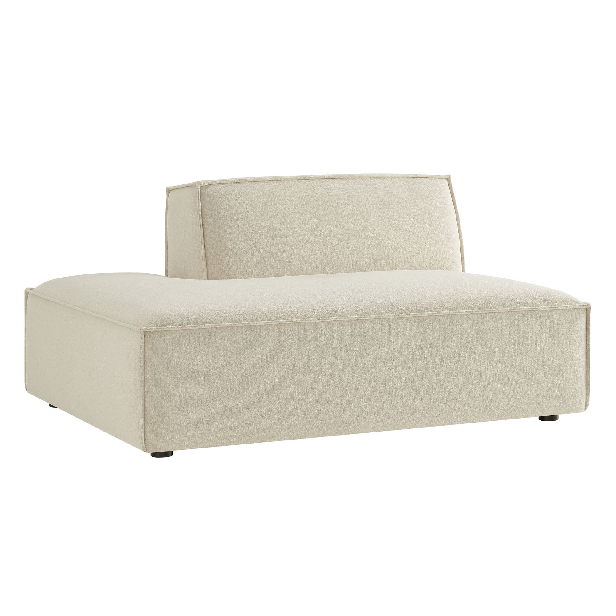 Restore Performance Fabric Upholstered Left-Facing Armless Modular Chaise by Modway - Image 2