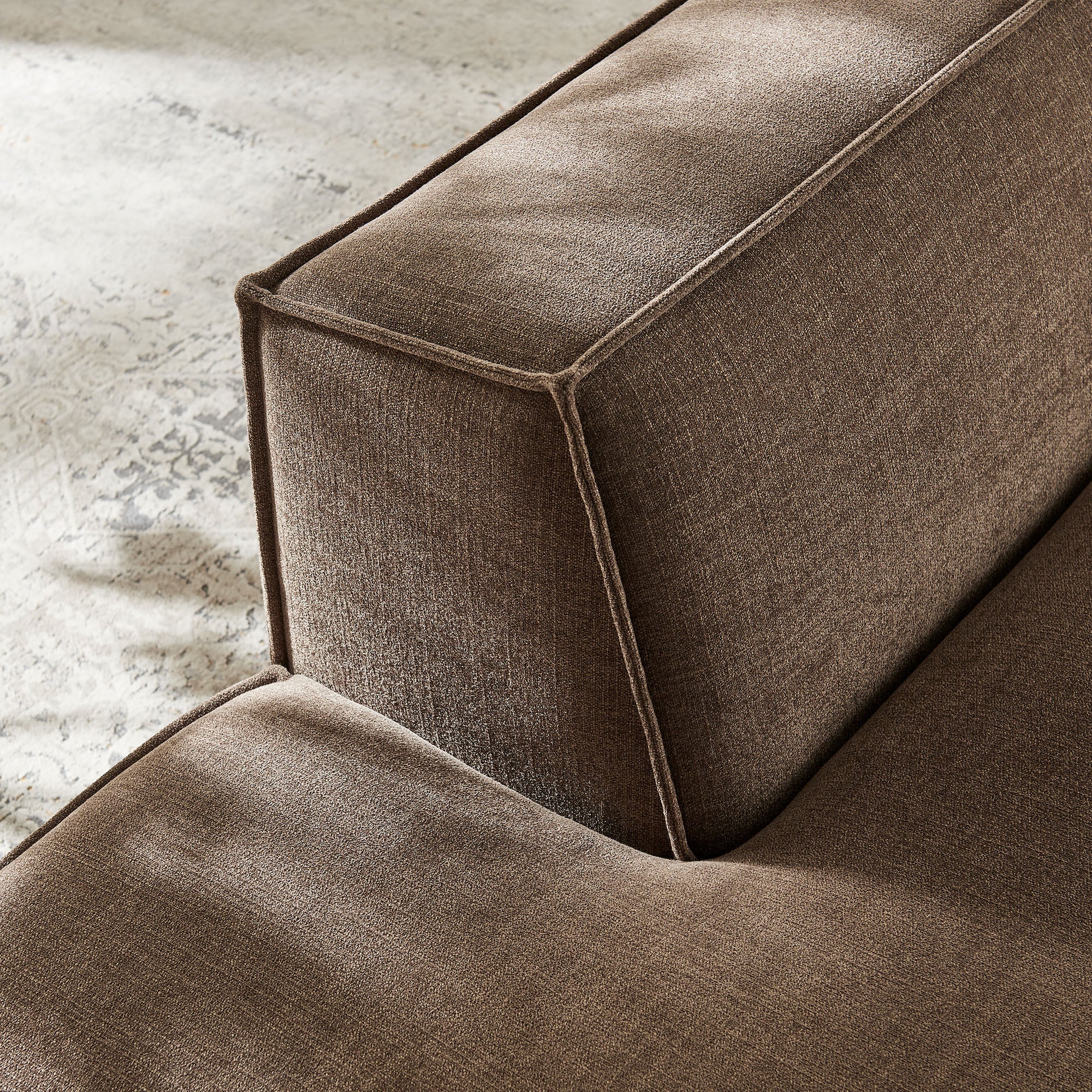 Restore Performance Fabric Upholstered Left-Facing Armless Modular Chaise by Modway - Image 26