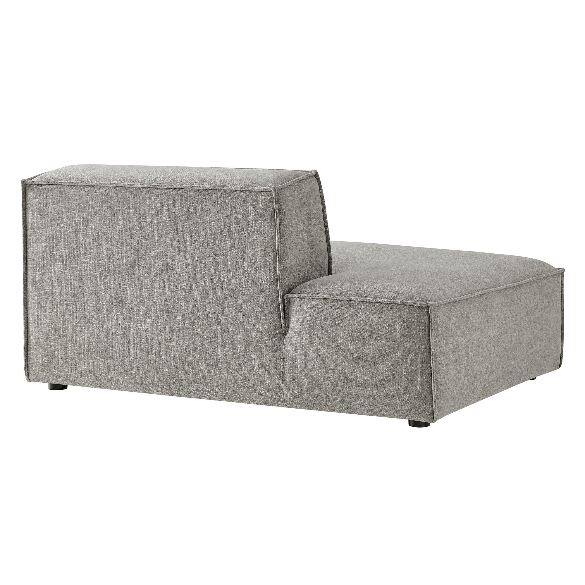 Restore Performance Fabric Upholstered Left-Facing Armless Modular Chaise by Modway - Image 33