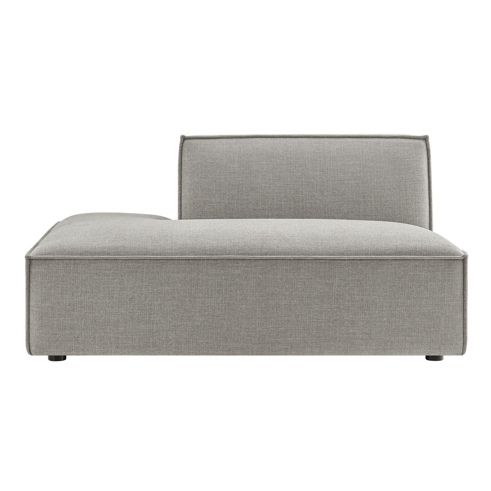 Restore Performance Fabric Upholstered Left-Facing Armless Modular Chaise by Modway - Image 34