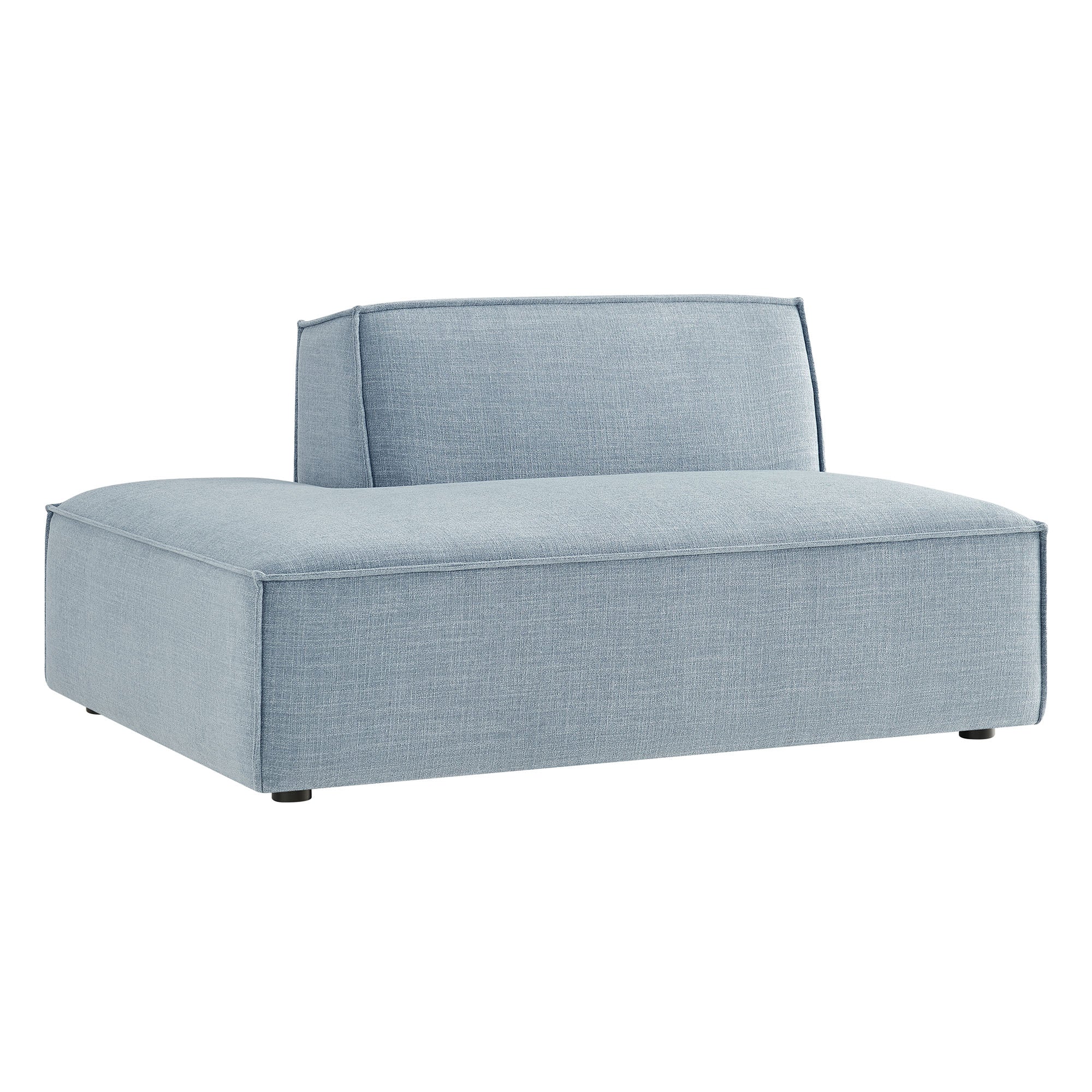 Restore Performance Fabric Upholstered Left-Facing Armless Modular Chaise by Modway - Image 41