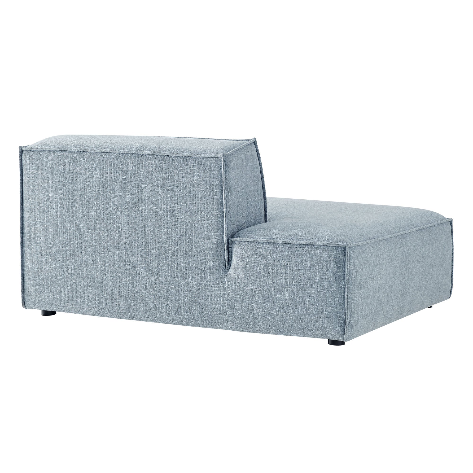 Restore Performance Fabric Upholstered Left-Facing Armless Modular Chaise by Modway - Image 43