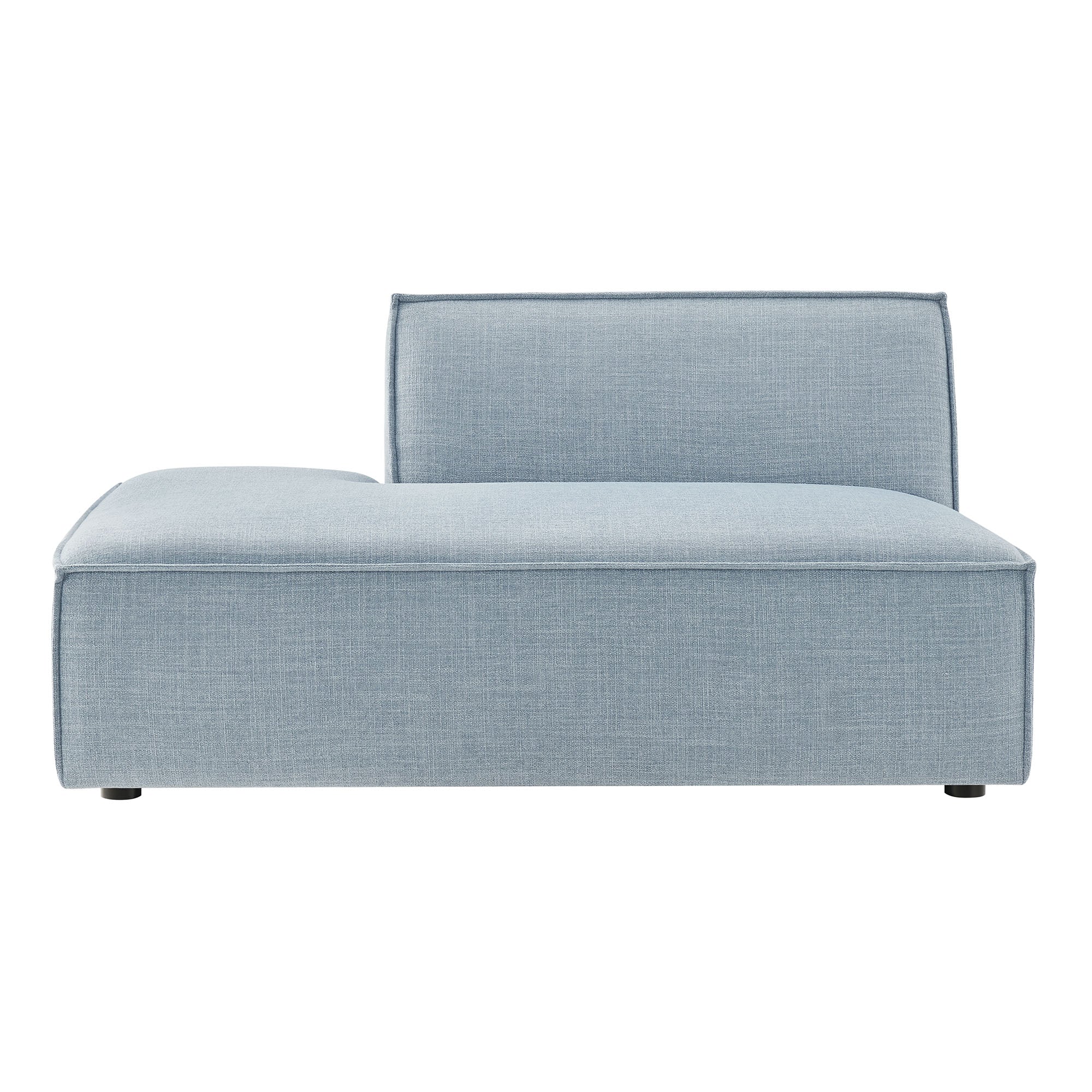 Restore Performance Fabric Upholstered Left-Facing Armless Modular Chaise by Modway - Image 44
