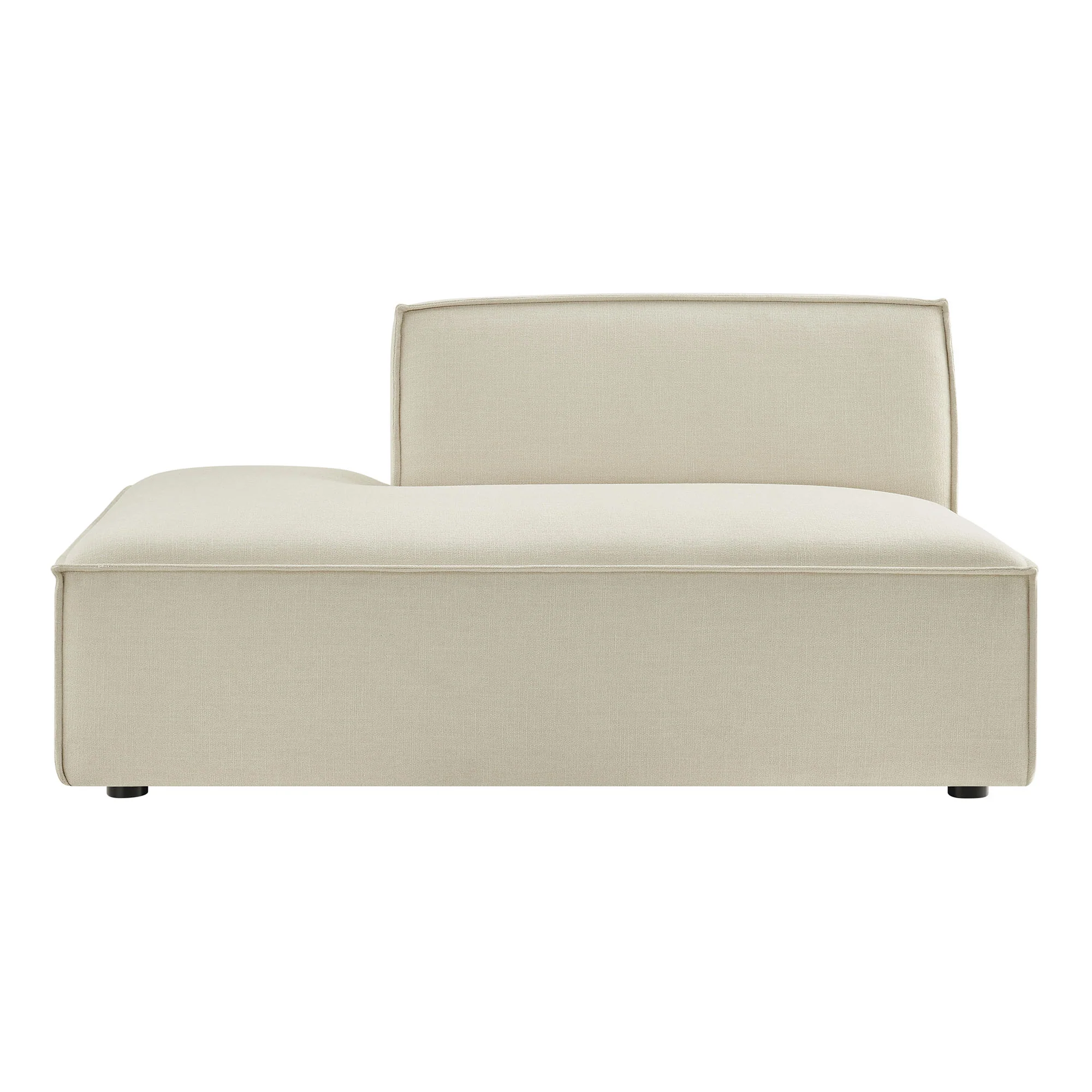 Restore Performance Fabric Upholstered Left-Facing Armless Modular Chaise by Modway - Image 5