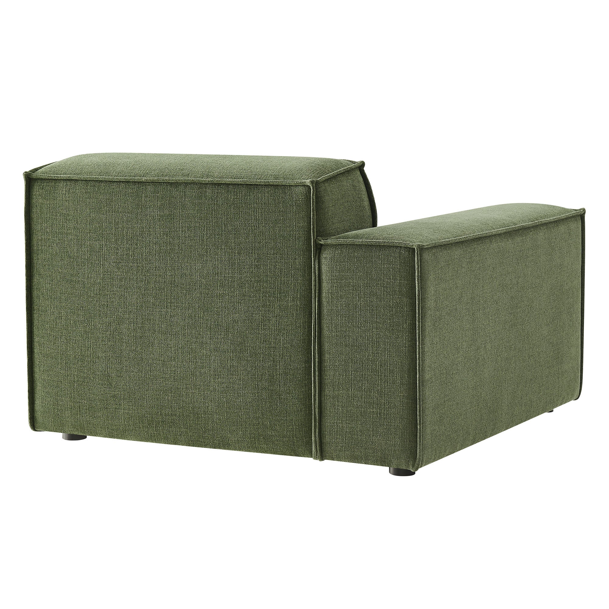 Restore Performance Fabric Upholstered Left-Facing Modular Lounge Chair by Modway - Image 13