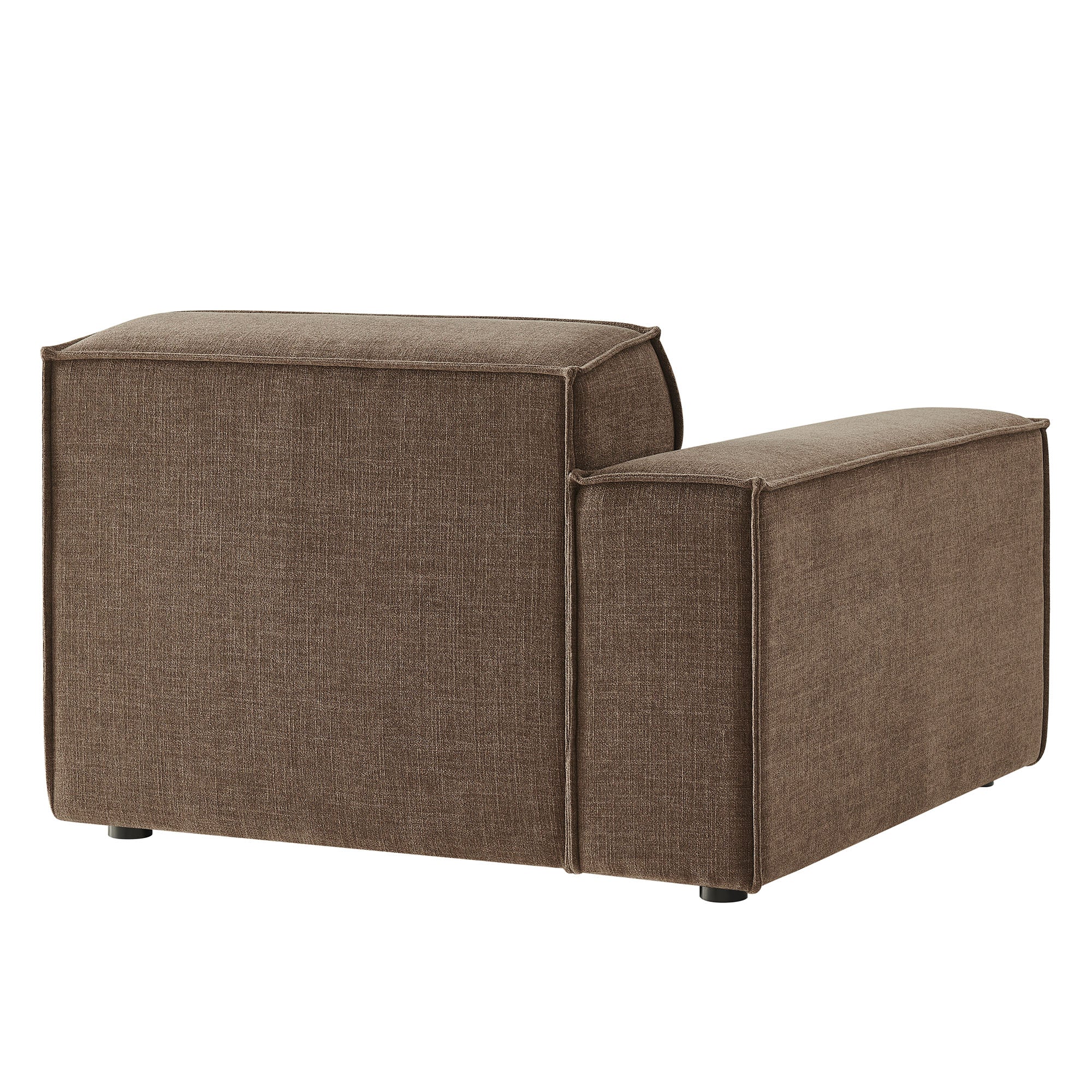 Restore Performance Fabric Upholstered Left-Facing Modular Lounge Chair by Modway - Image 23