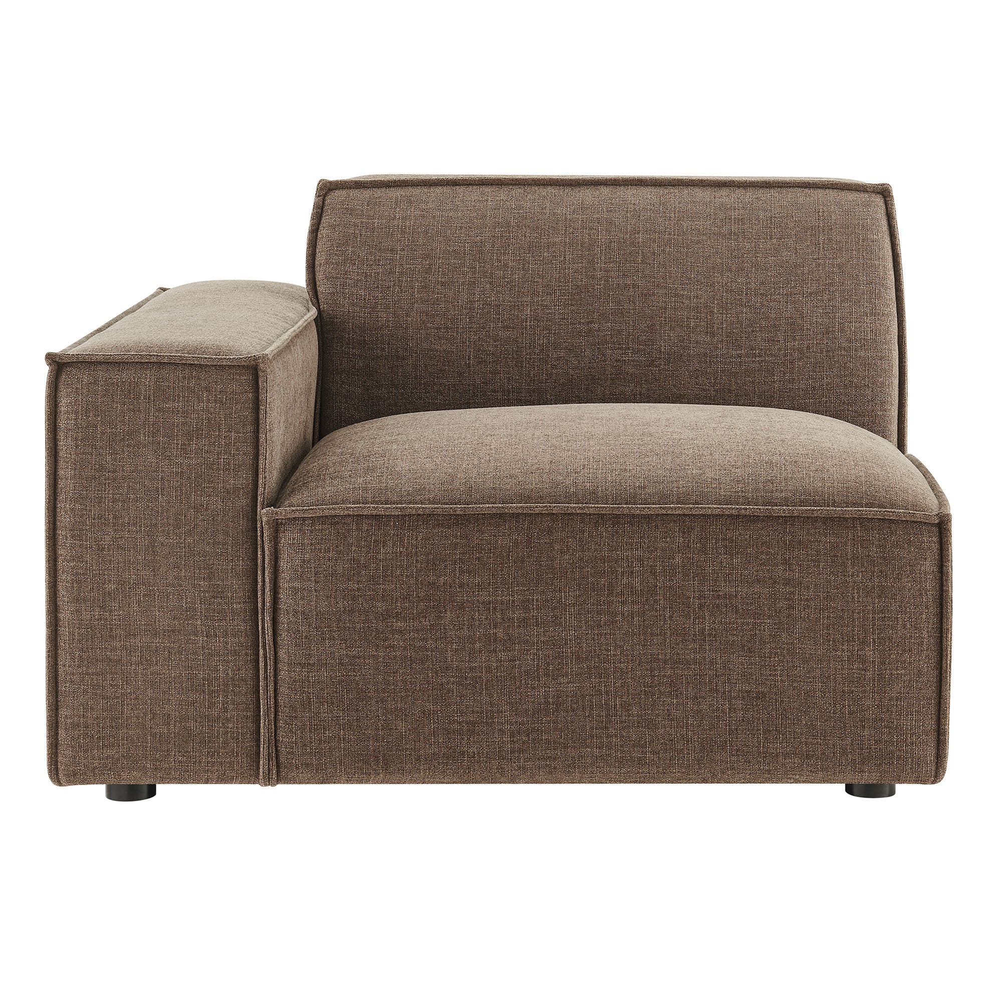 Restore Performance Fabric Upholstered Left-Facing Modular Lounge Chair by Modway - Image 24