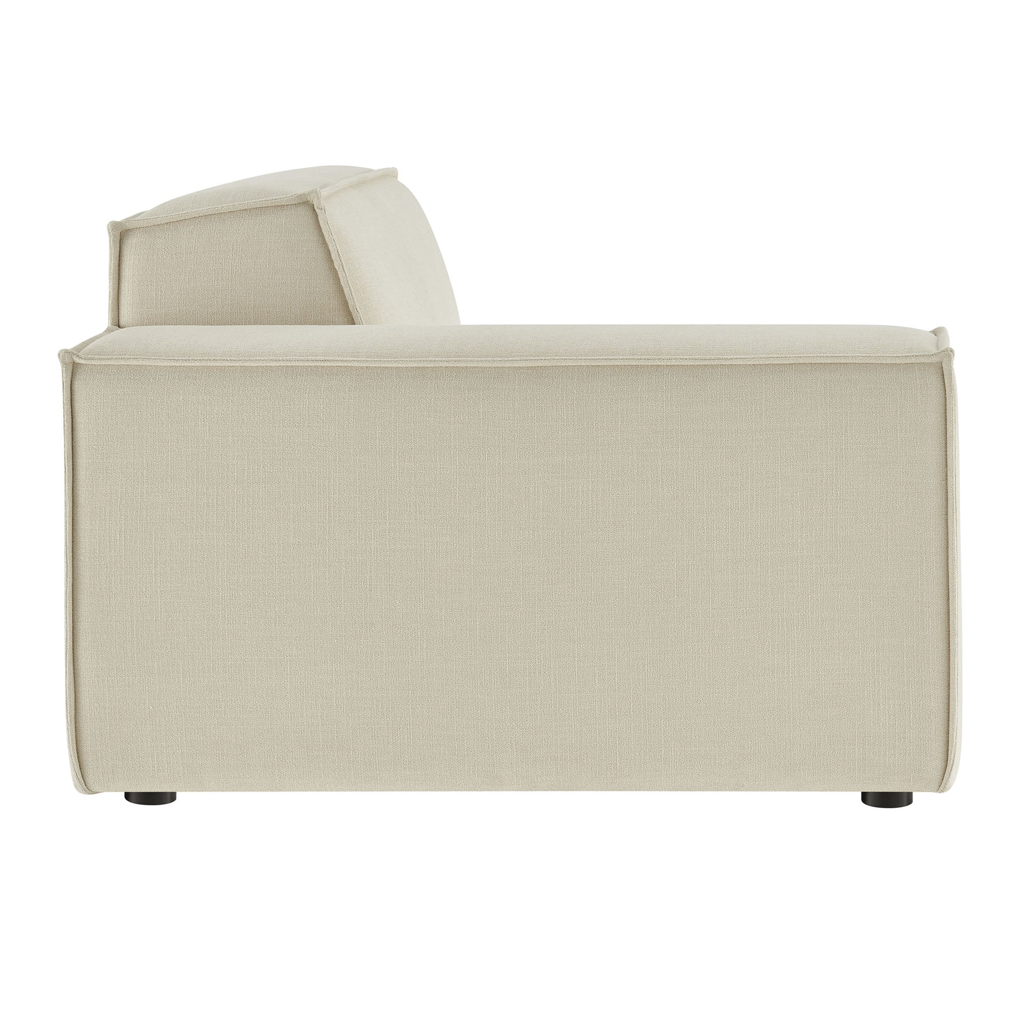 Restore Performance Fabric Upholstered Left-Facing Modular Lounge Chair by Modway - Image 3