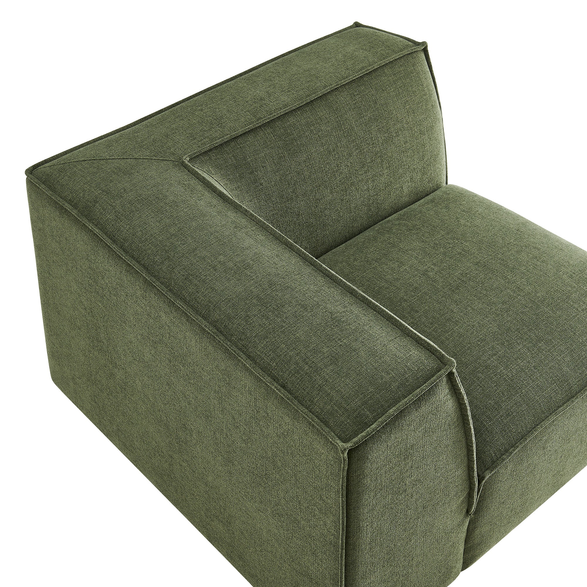 Restore Performance Fabric Upholstered Modular Corner Chair by Modway - Image 15