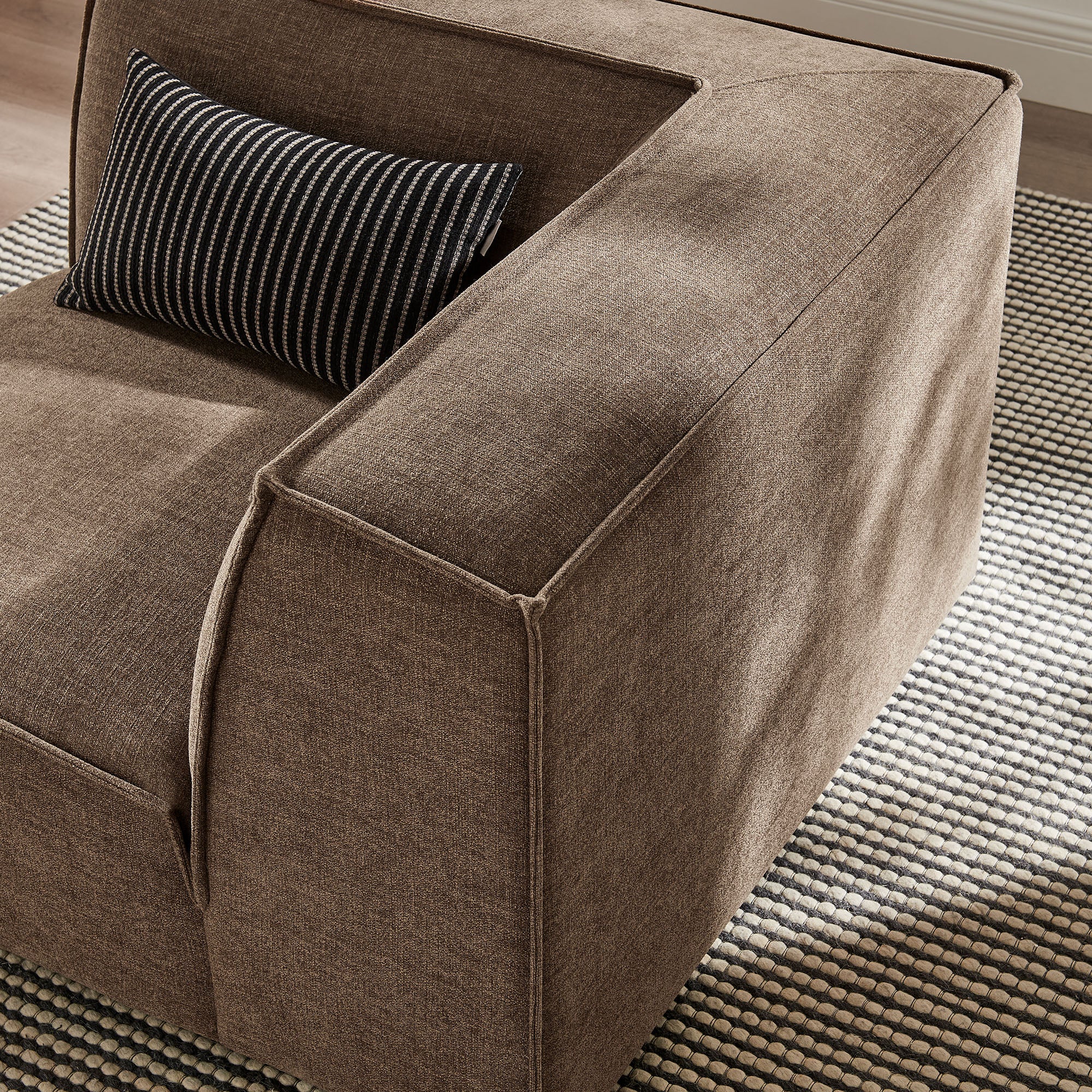 Restore Performance Fabric Upholstered Modular Corner Chair by Modway - Image 26