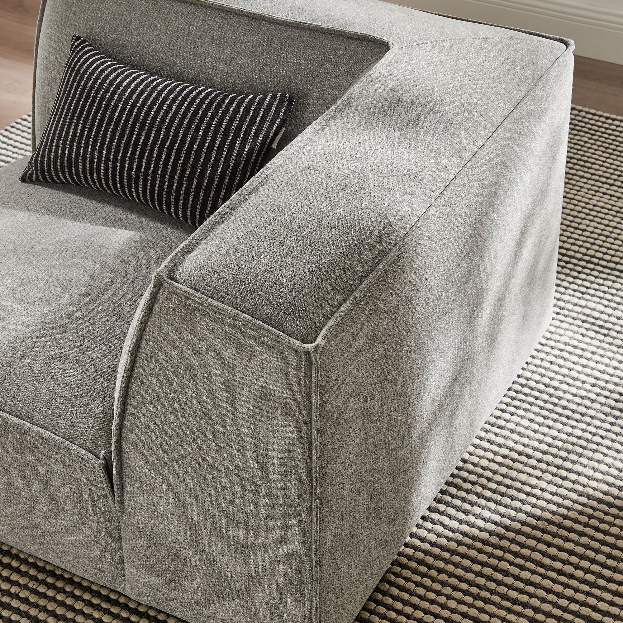 Restore Performance Fabric Upholstered Modular Corner Chair by Modway - Image 36