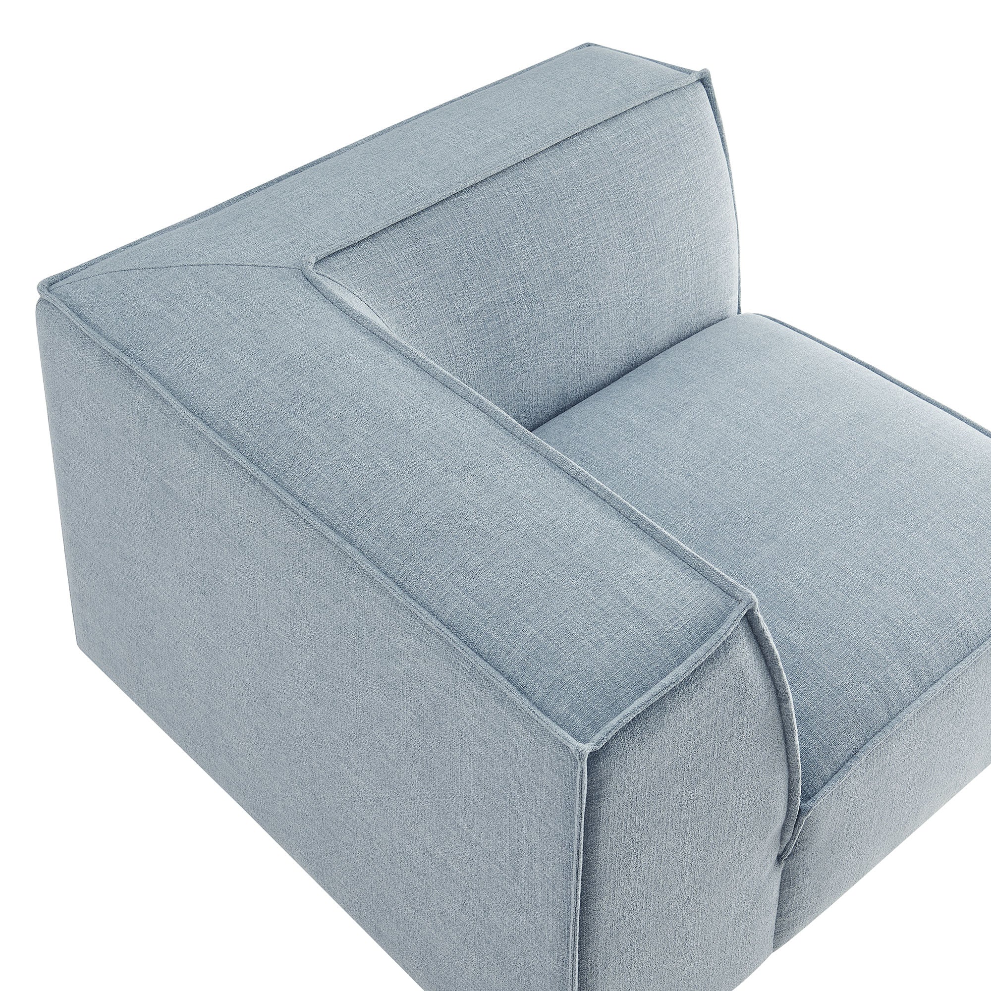 Restore Performance Fabric Upholstered Modular Corner Chair by Modway - Image 45