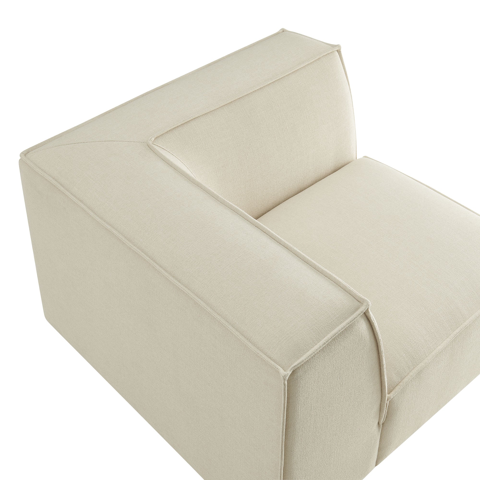 Restore Performance Fabric Upholstered Modular Corner Chair by Modway - Image 6