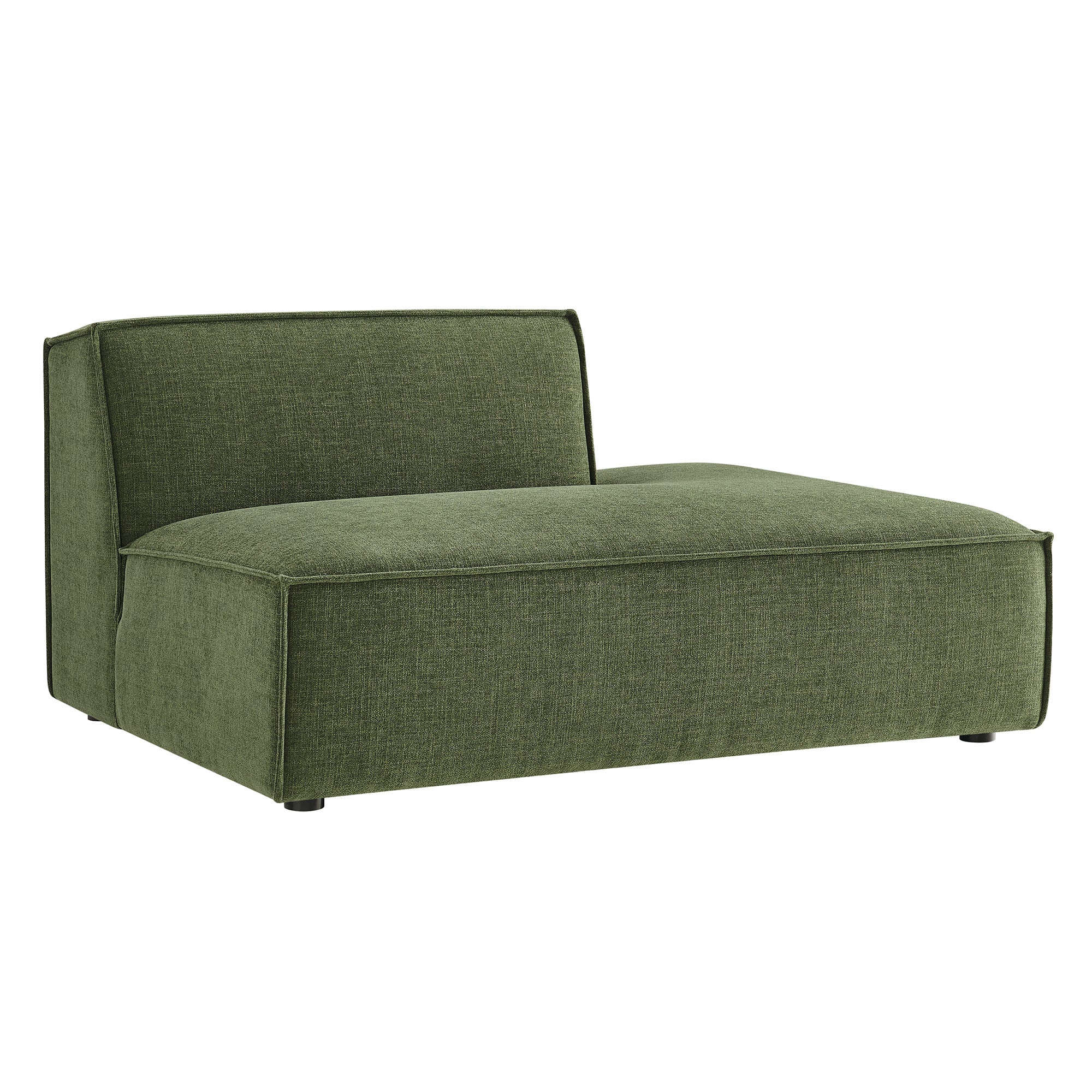 Restore Performance Fabric Upholstered Right-Facing Armless Modular Chaise by Modway - Image 11