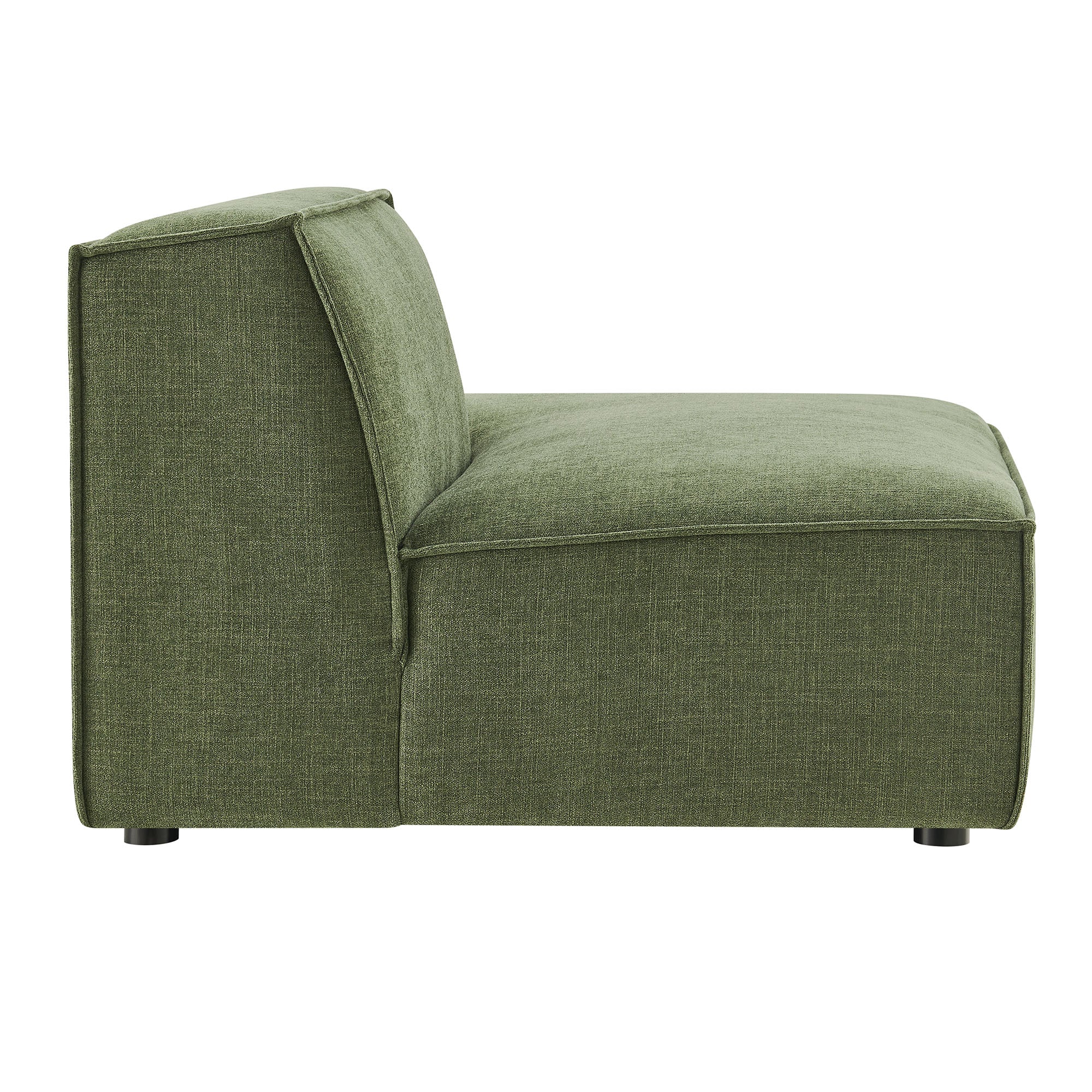 Restore Performance Fabric Upholstered Right-Facing Armless Modular Chaise by Modway - Image 12