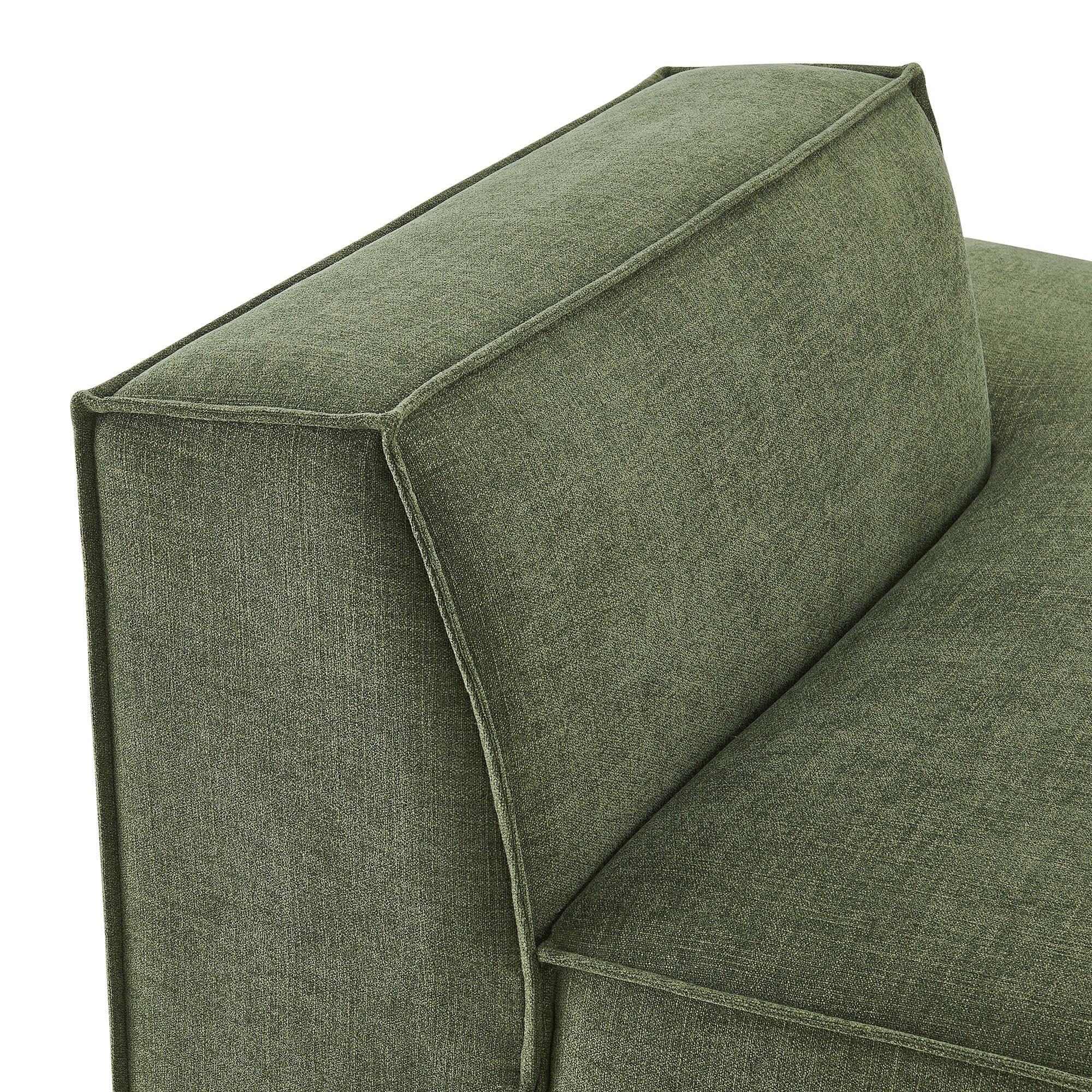 Restore Performance Fabric Upholstered Right-Facing Armless Modular Chaise by Modway - Image 15