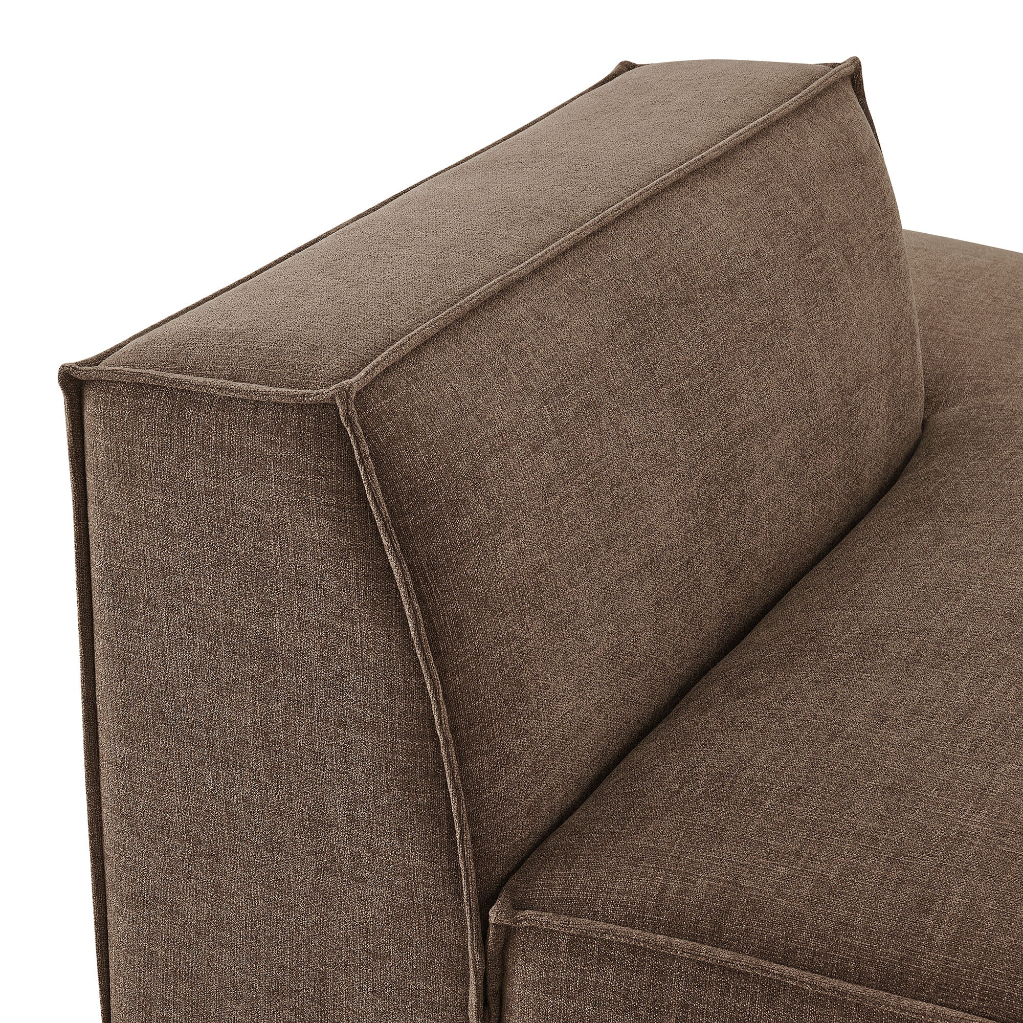 Restore Performance Fabric Upholstered Right-Facing Armless Modular Chaise by Modway - Image 25