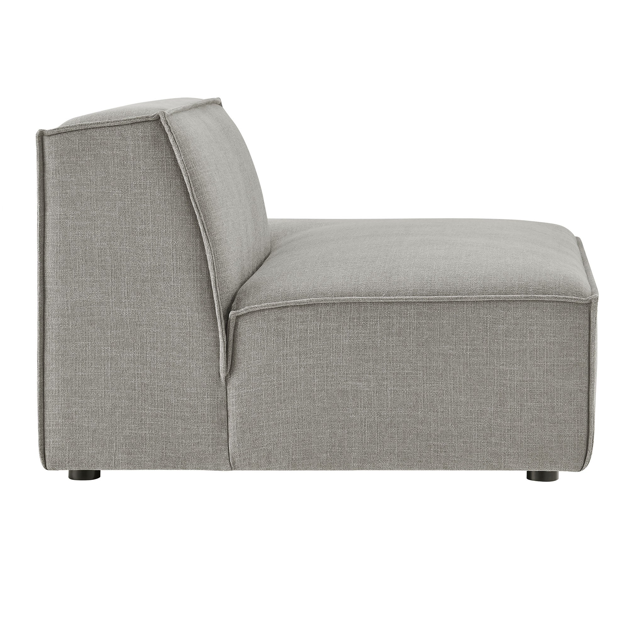 Restore Performance Fabric Upholstered Right-Facing Armless Modular Chaise by Modway - Image 32