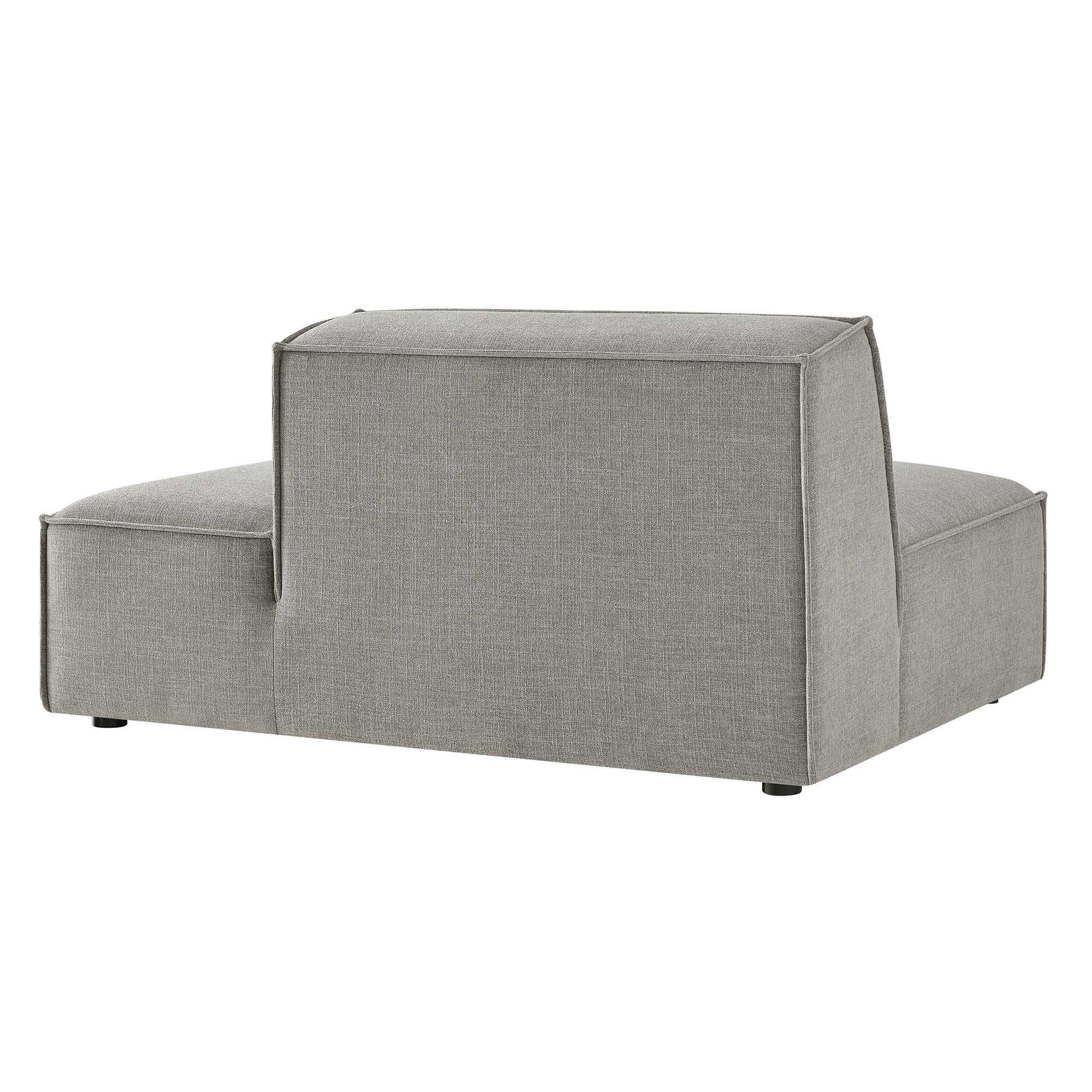 Restore Performance Fabric Upholstered Right-Facing Armless Modular Chaise by Modway - Image 33