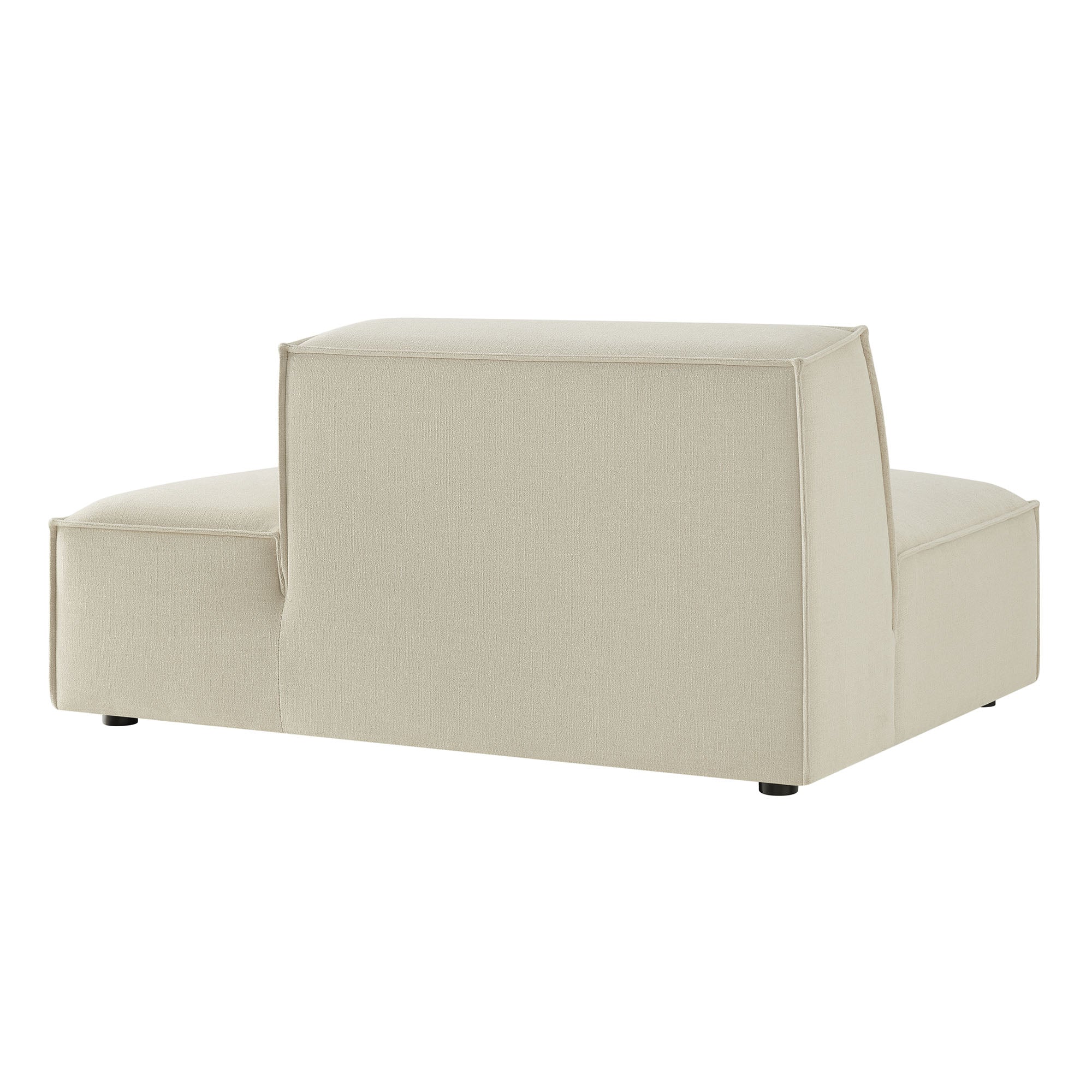 Restore Performance Fabric Upholstered Right-Facing Armless Modular Chaise by Modway - Image 4