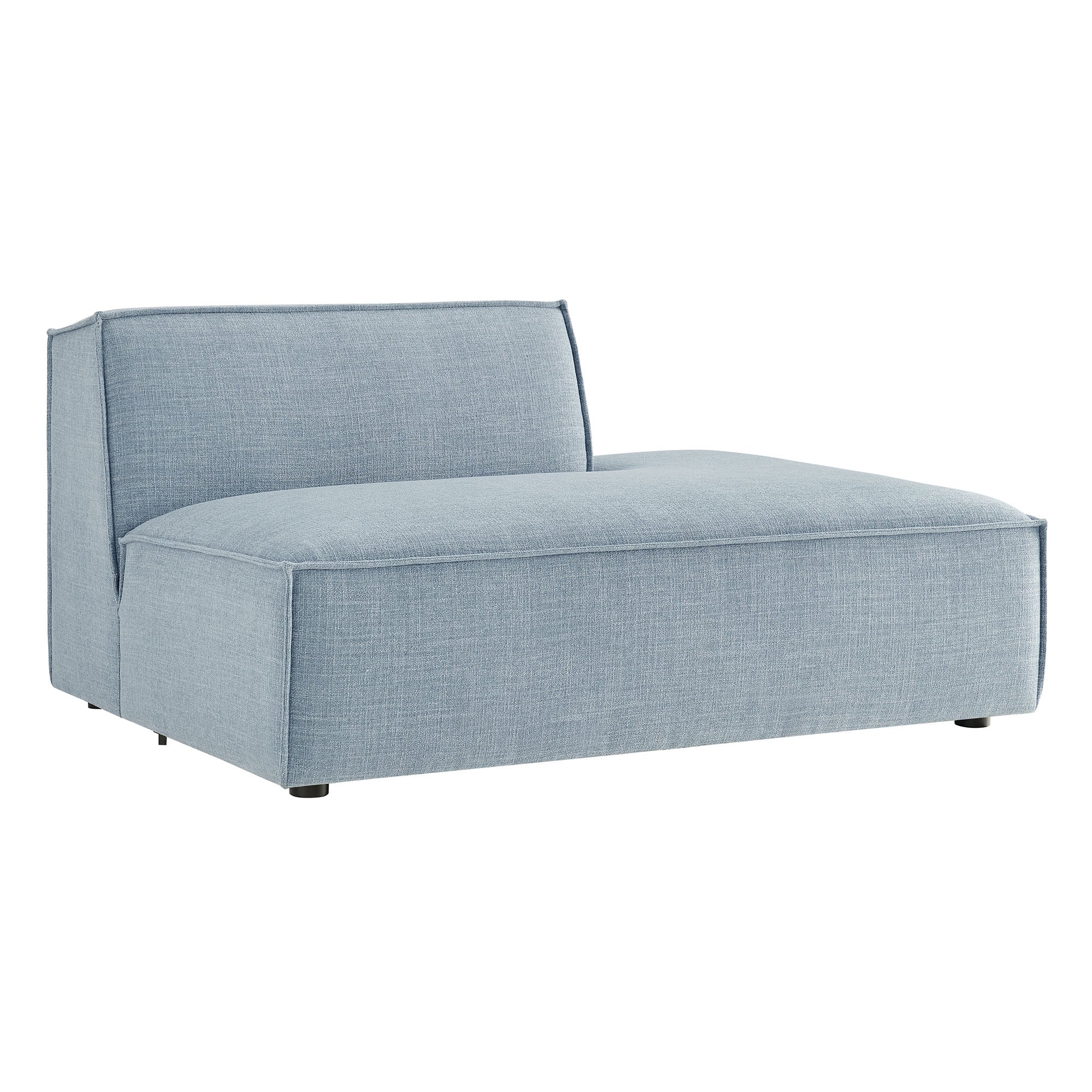 Restore Performance Fabric Upholstered Right-Facing Armless Modular Chaise by Modway - Image 41