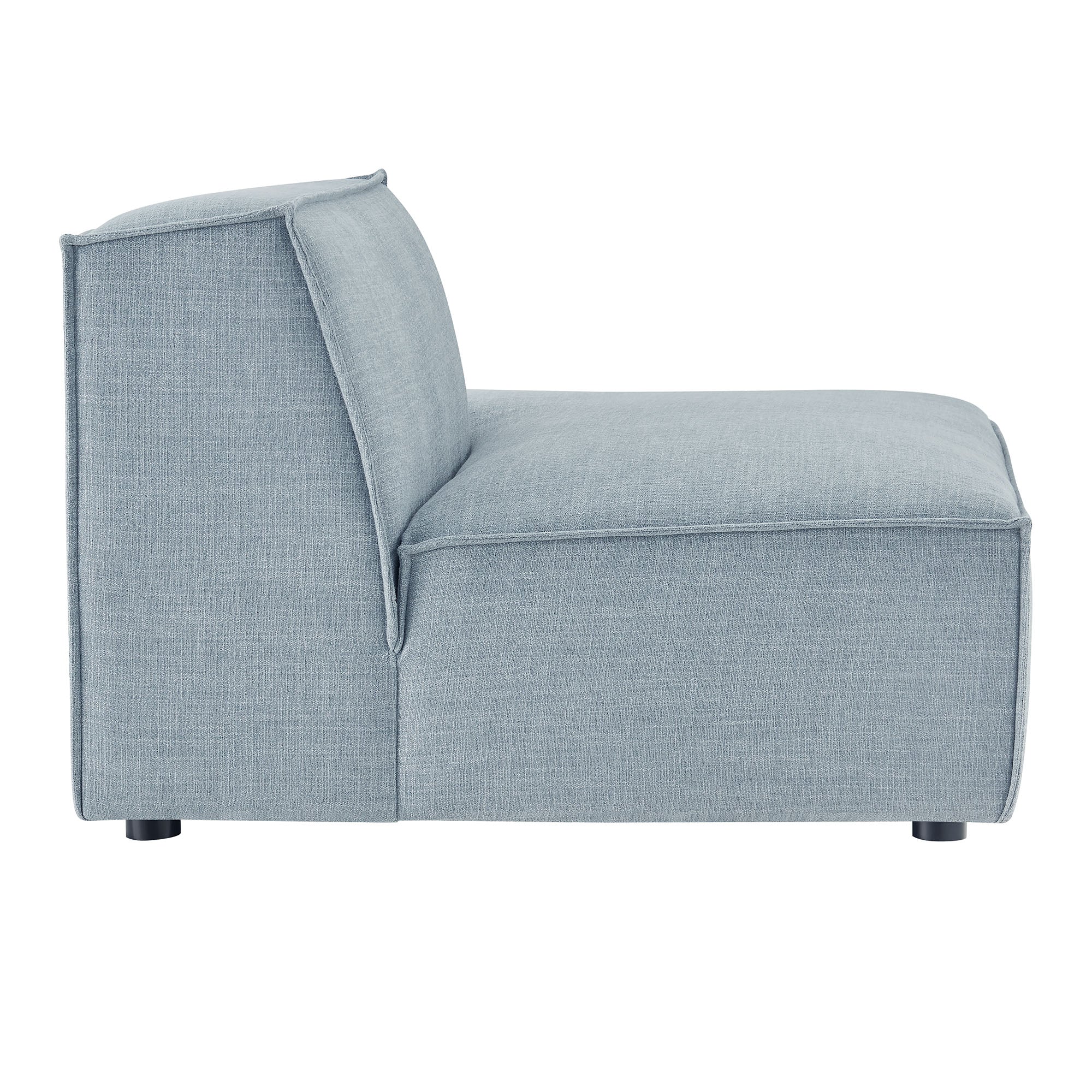 Restore Performance Fabric Upholstered Right-Facing Armless Modular Chaise by Modway - Image 42