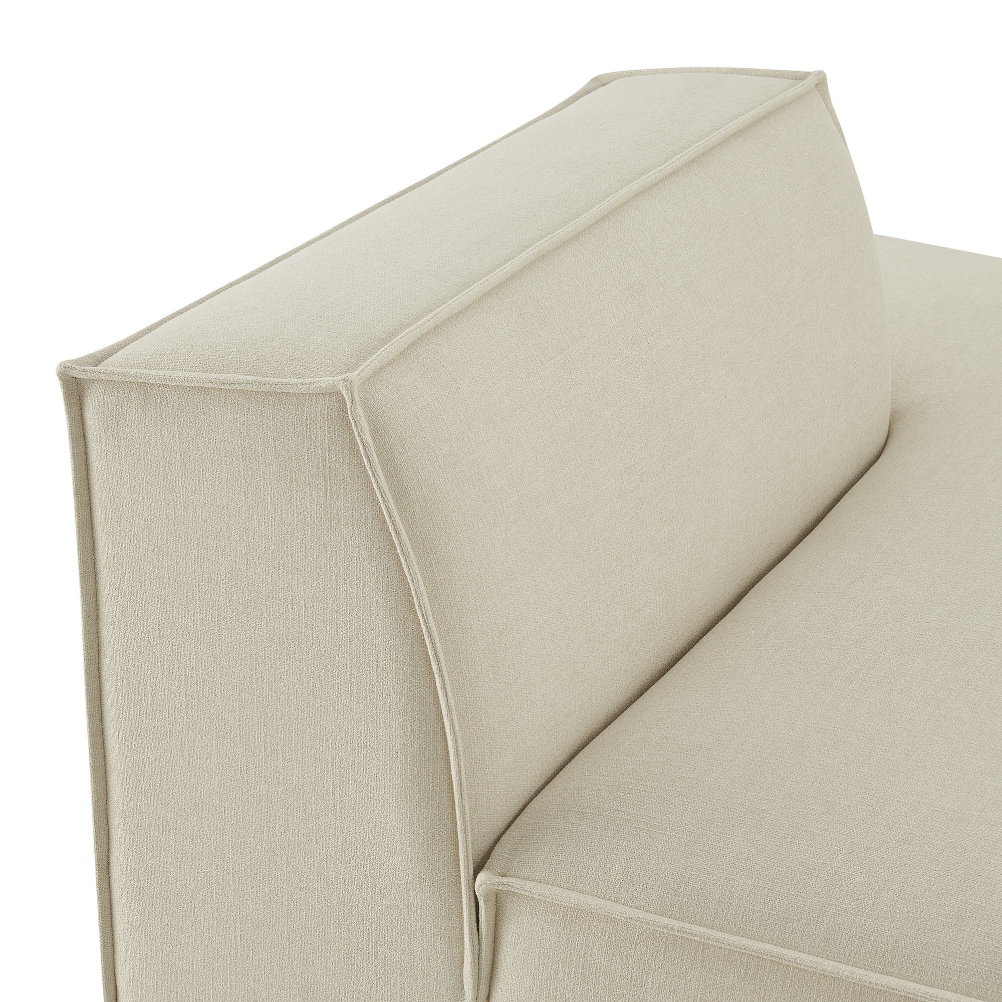 Restore Performance Fabric Upholstered Right-Facing Armless Modular Chaise by Modway - Image 6