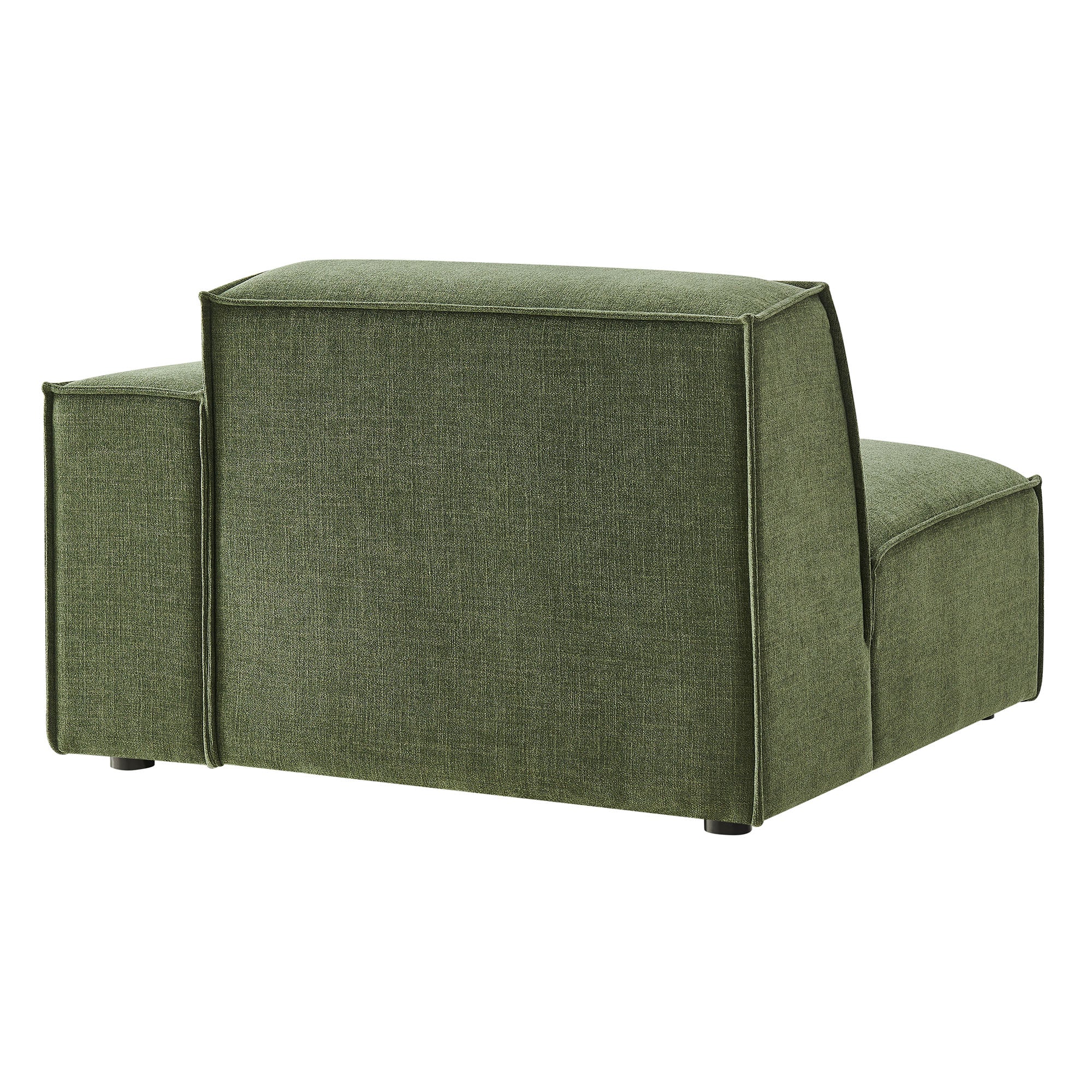 Restore Performance Fabric Upholstered Right-Facing Modular Lounge Chair by Modway - Image 13