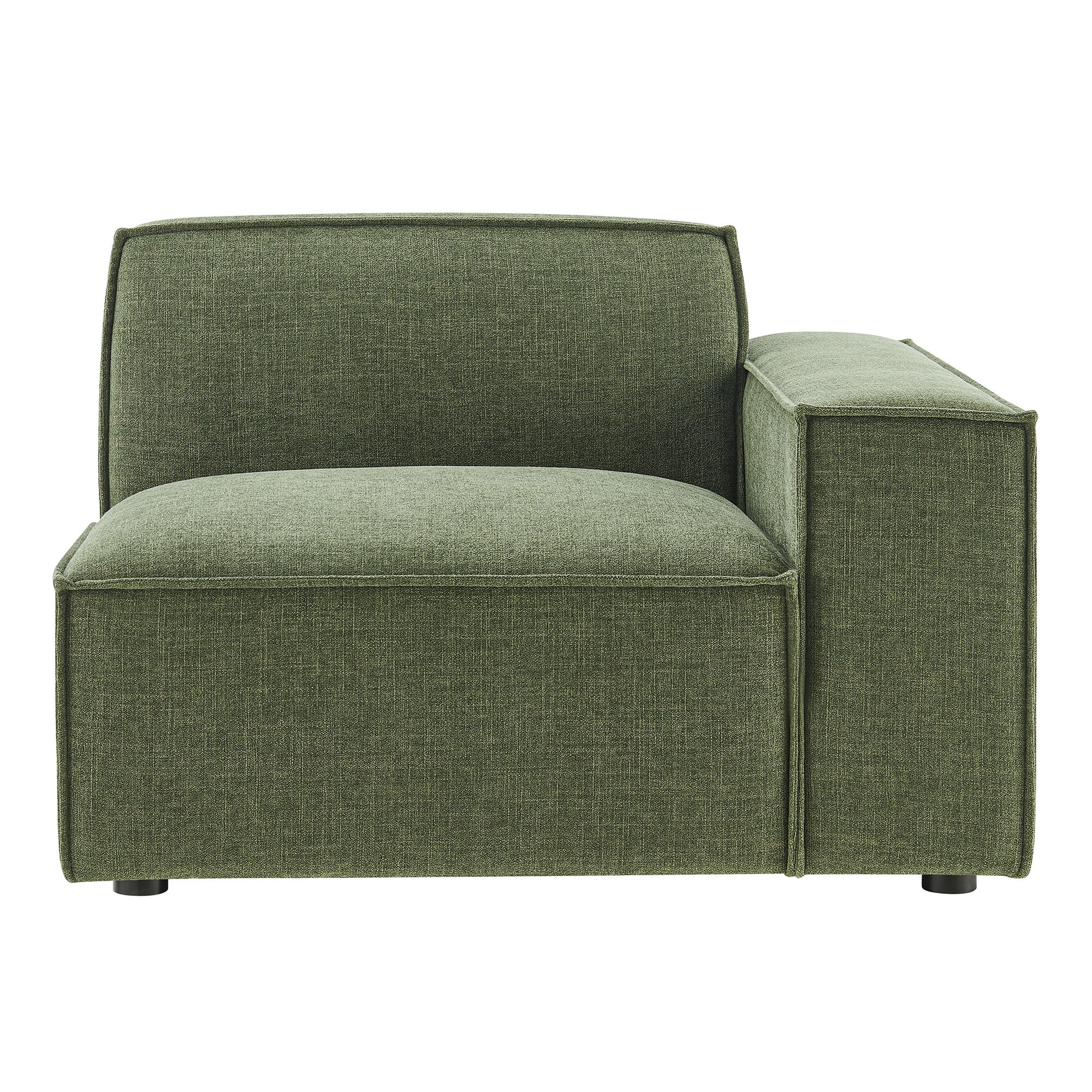 Restore Performance Fabric Upholstered Right-Facing Modular Lounge Chair by Modway - Image 14