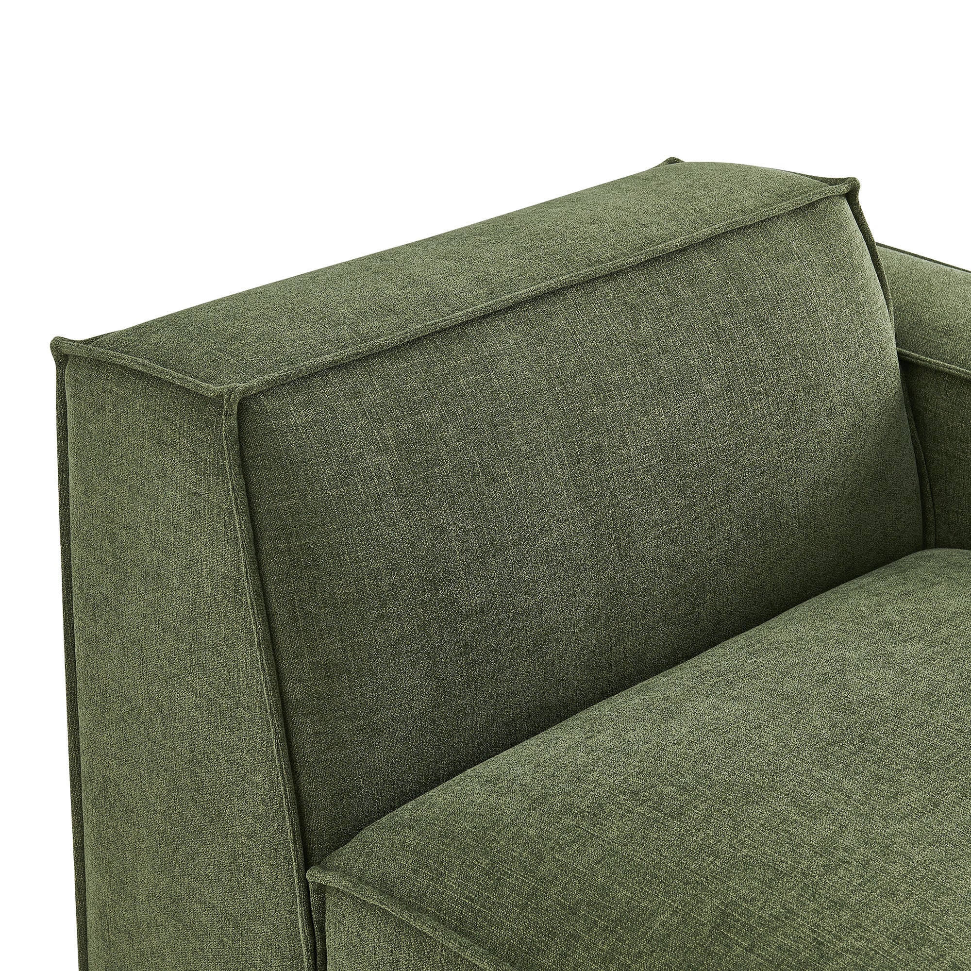 Restore Performance Fabric Upholstered Right-Facing Modular Lounge Chair by Modway - Image 15