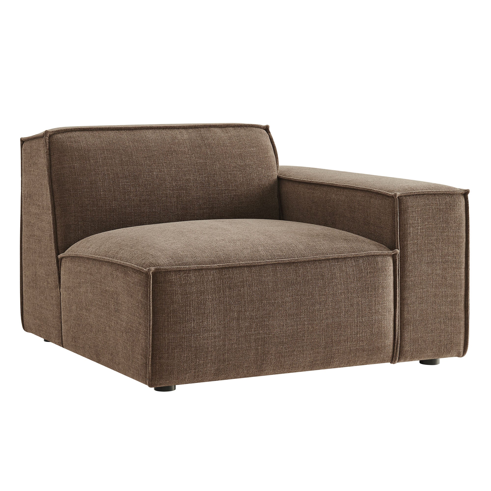 Restore Performance Fabric Upholstered Right-Facing Modular Lounge Chair by Modway - Image 21