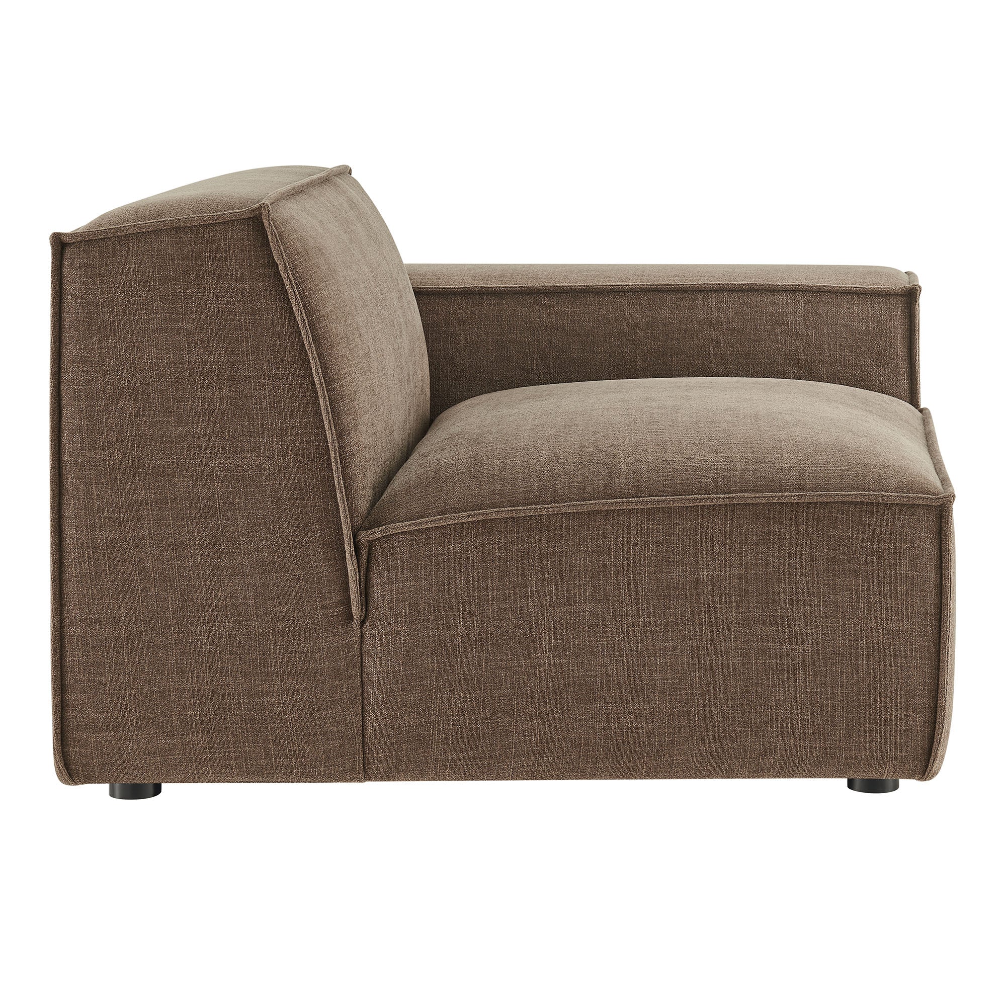 Restore Performance Fabric Upholstered Right-Facing Modular Lounge Chair by Modway - Image 22