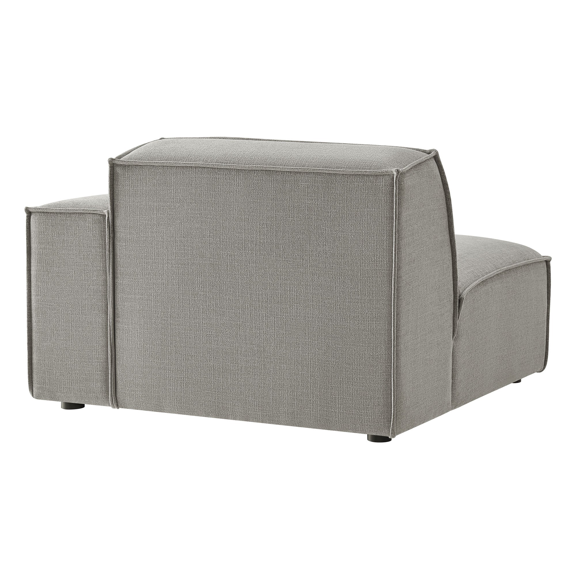 Restore Performance Fabric Upholstered Right-Facing Modular Lounge Chair by Modway - Image 33
