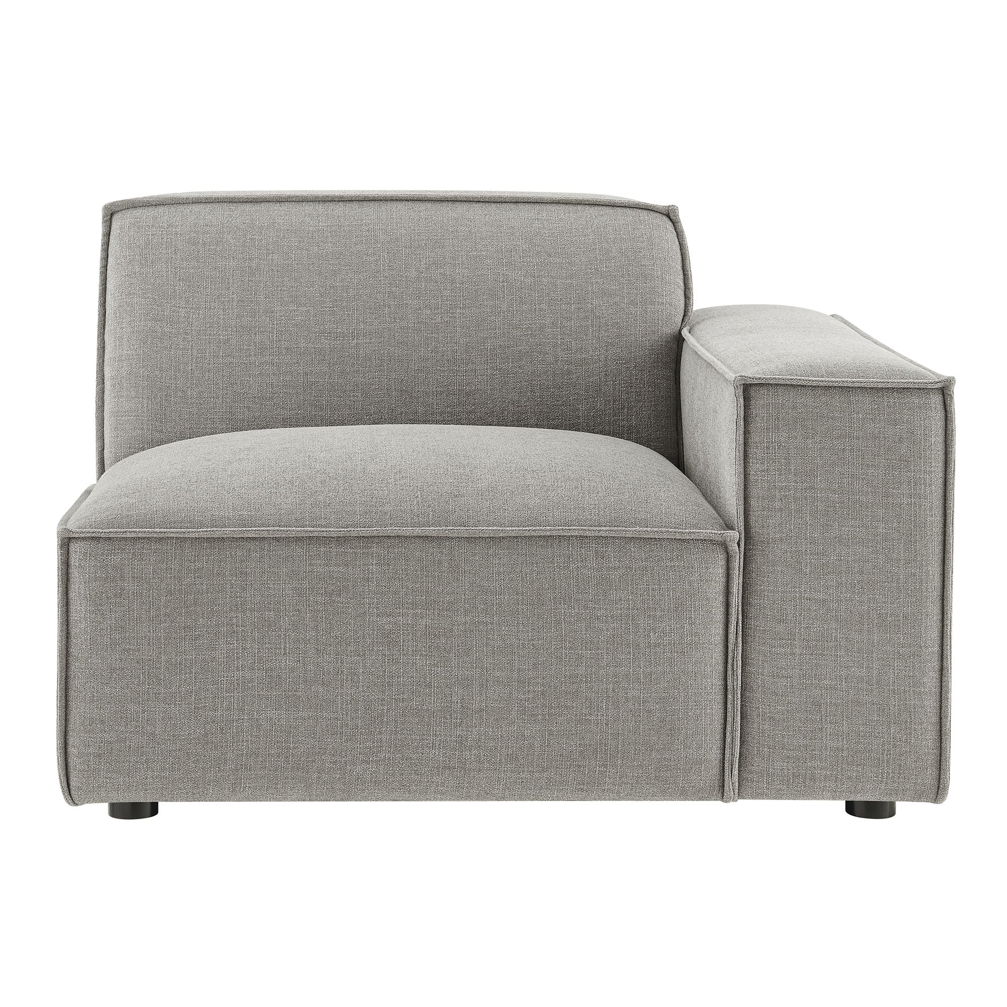 Restore Performance Fabric Upholstered Right-Facing Modular Lounge Chair by Modway - Image 34