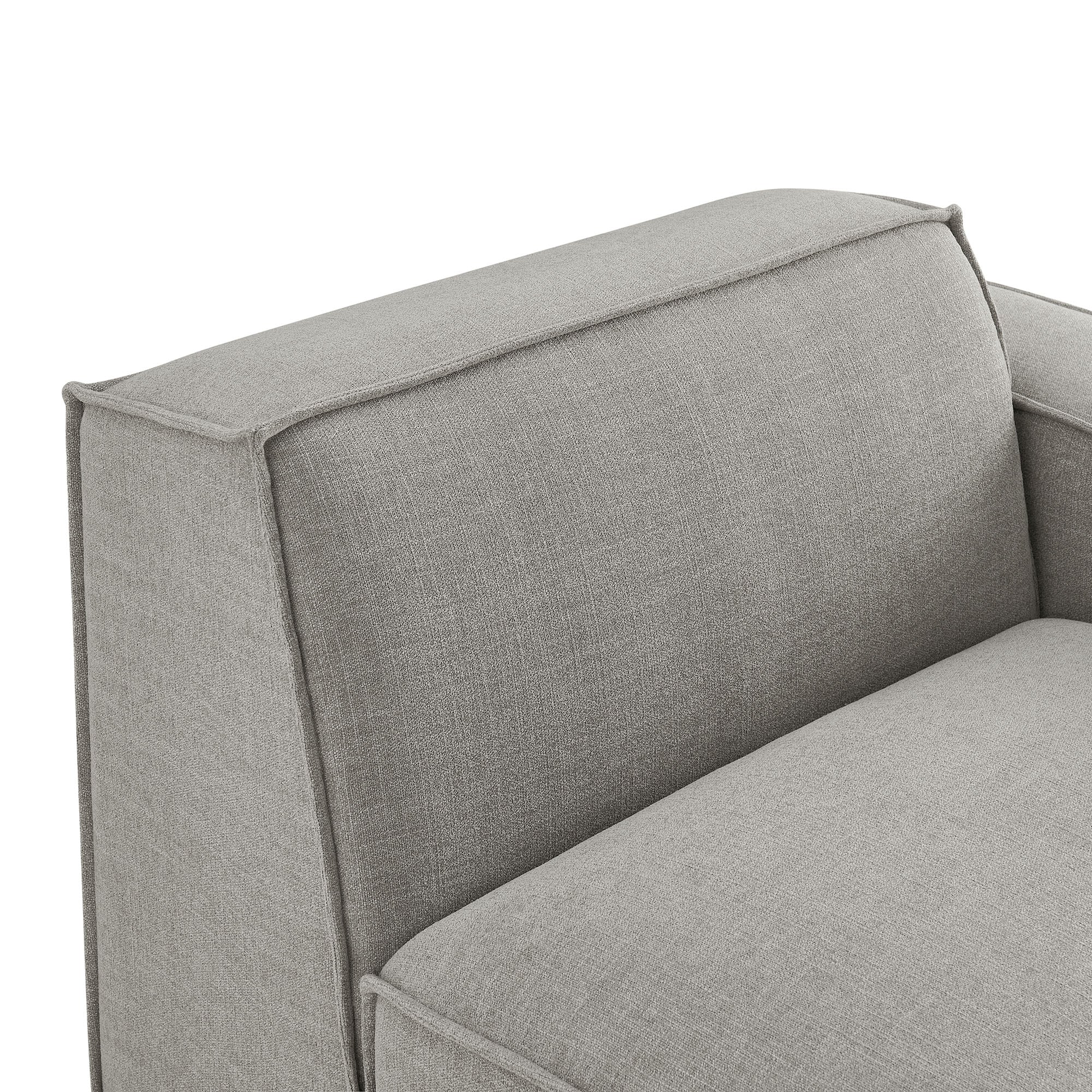 Restore Performance Fabric Upholstered Right-Facing Modular Lounge Chair by Modway - Image 35