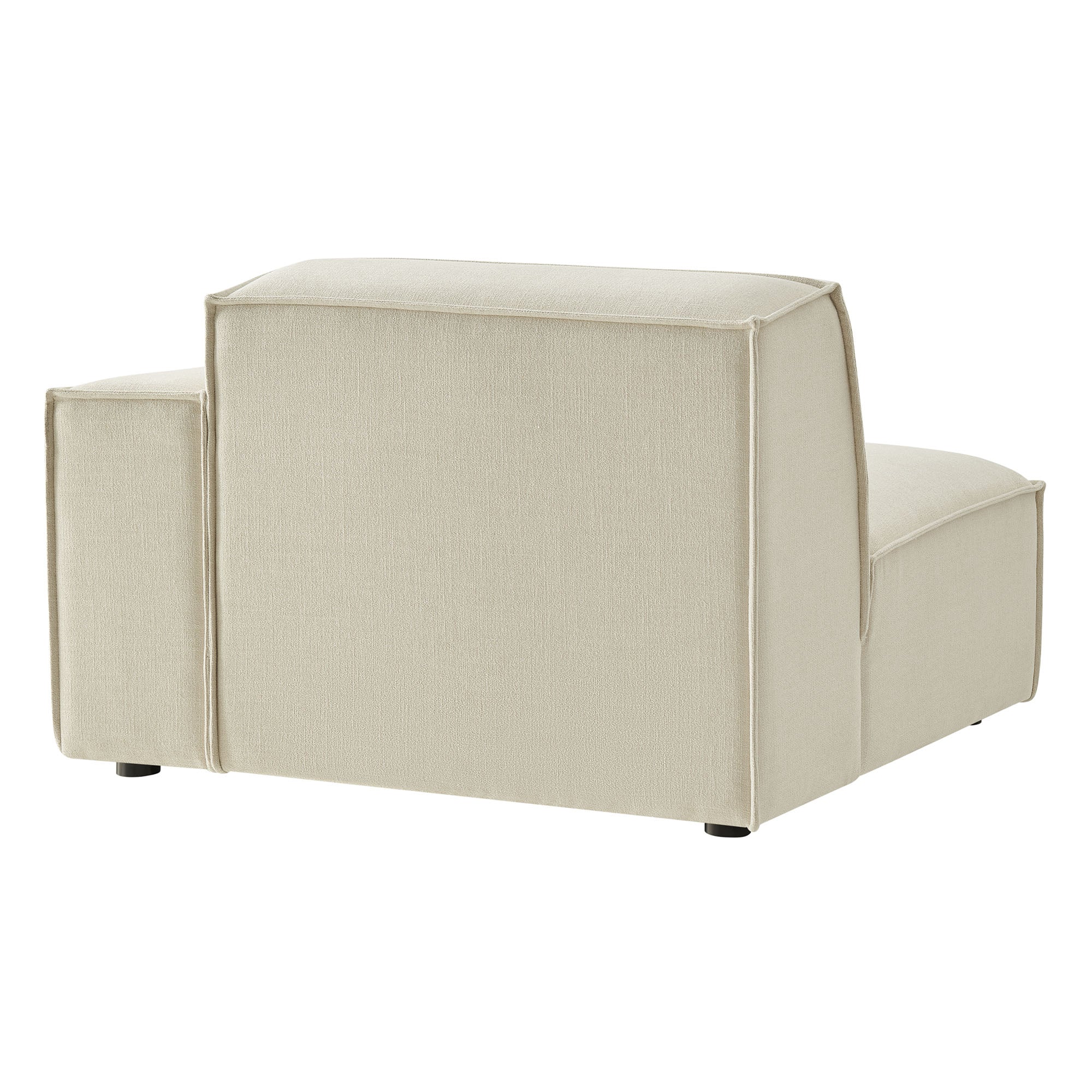 Restore Performance Fabric Upholstered Right-Facing Modular Lounge Chair by Modway - Image 4