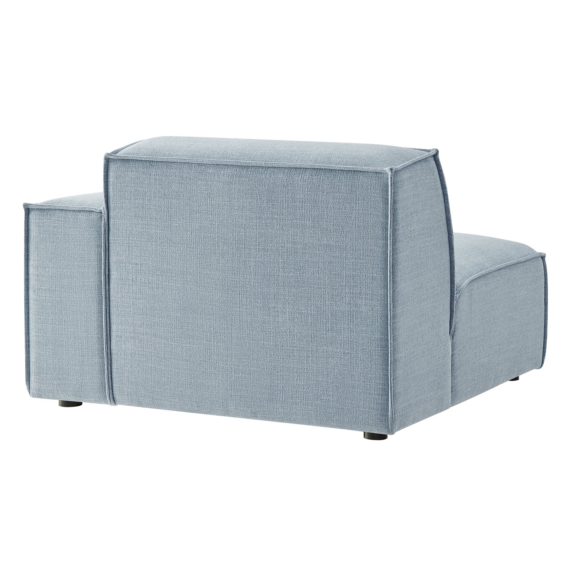 Restore Performance Fabric Upholstered Right-Facing Modular Lounge Chair by Modway - Image 43