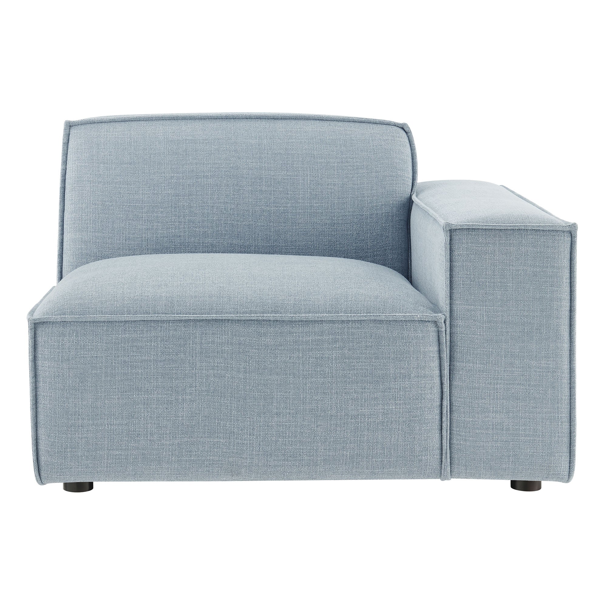 Restore Performance Fabric Upholstered Right-Facing Modular Lounge Chair by Modway - Image 44
