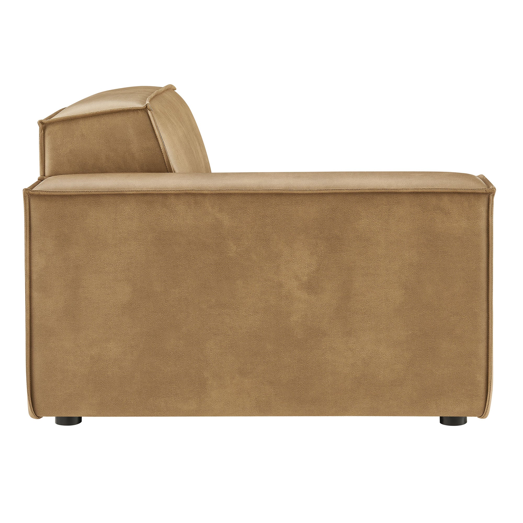 Restore Vegan Leather Left-Facing Modular Lounge Chair by Modway - Image 11
