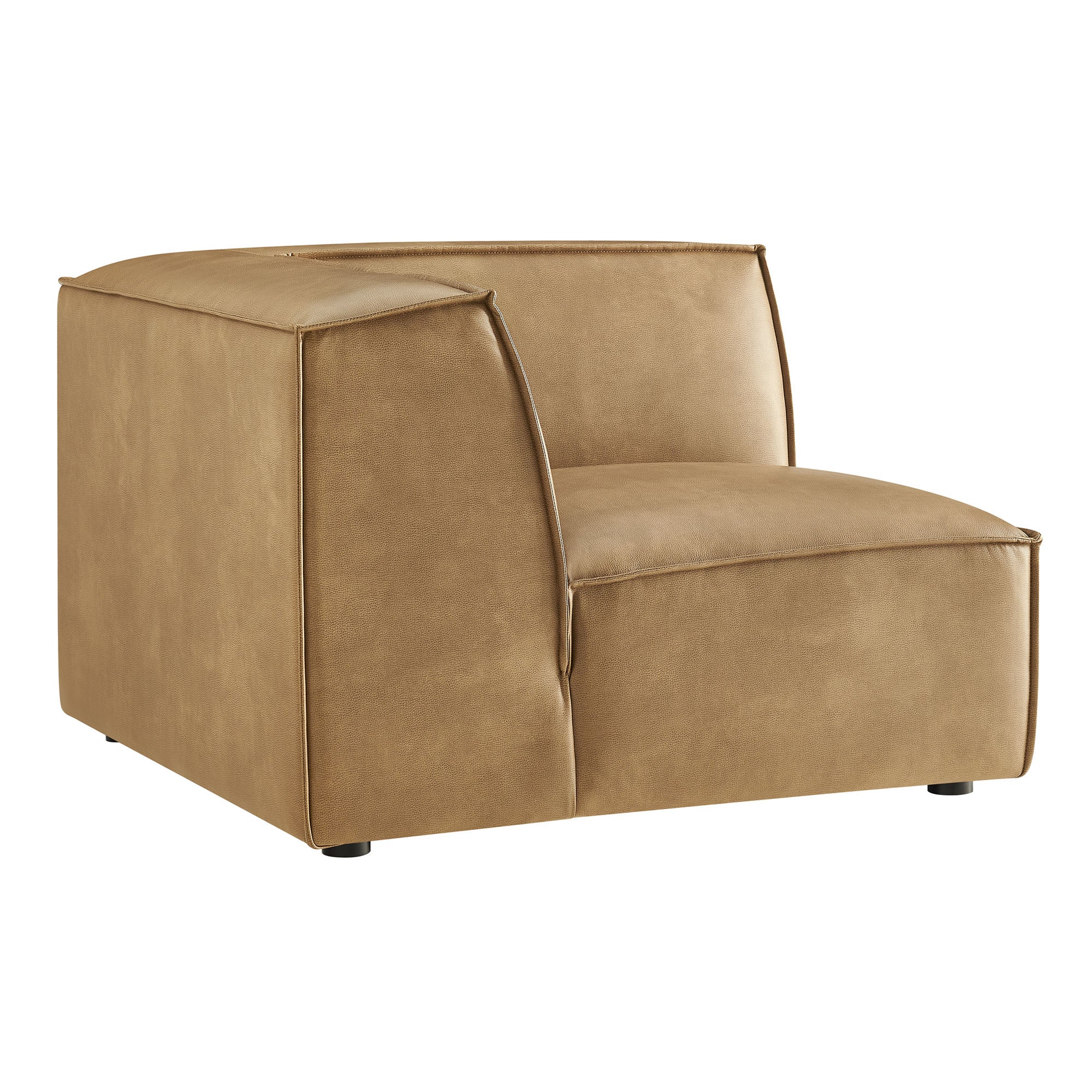 Restore Vegan Leather Modular Corner Chair by Modway - Image 10