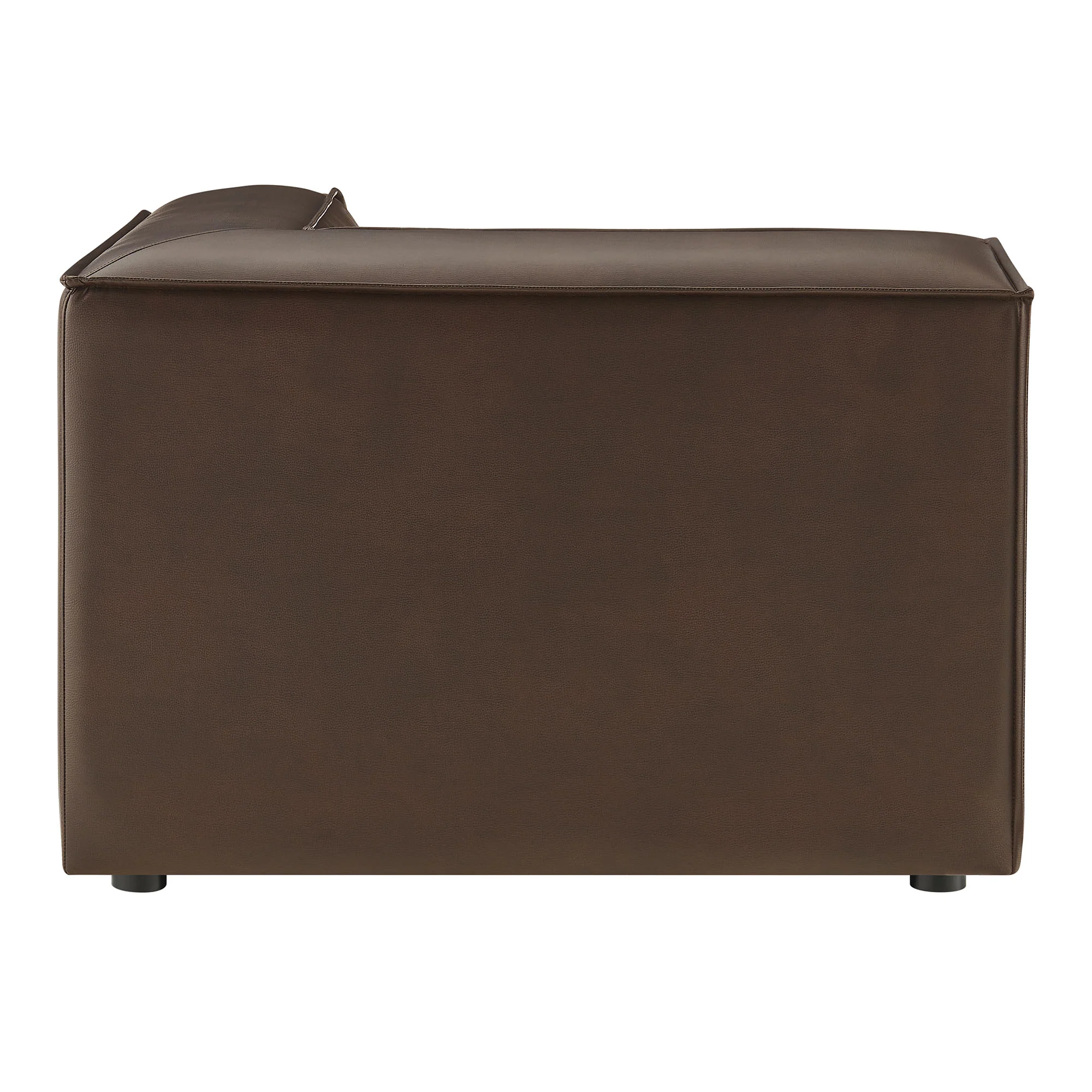 Restore Vegan Leather Modular Corner Chair by Modway - Image 3