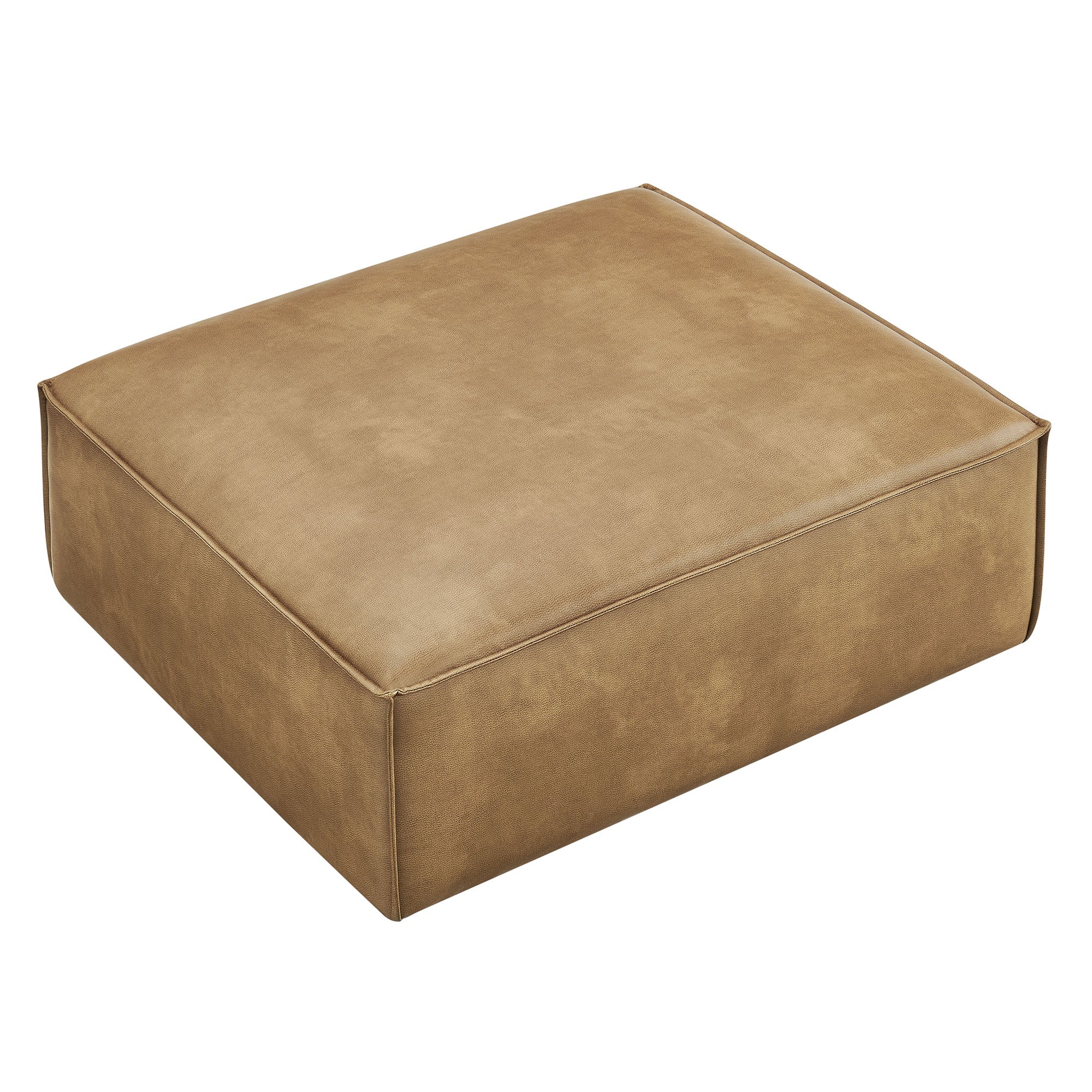 Restore Vegan Leather Modular Ottoman by Modway - Image 10